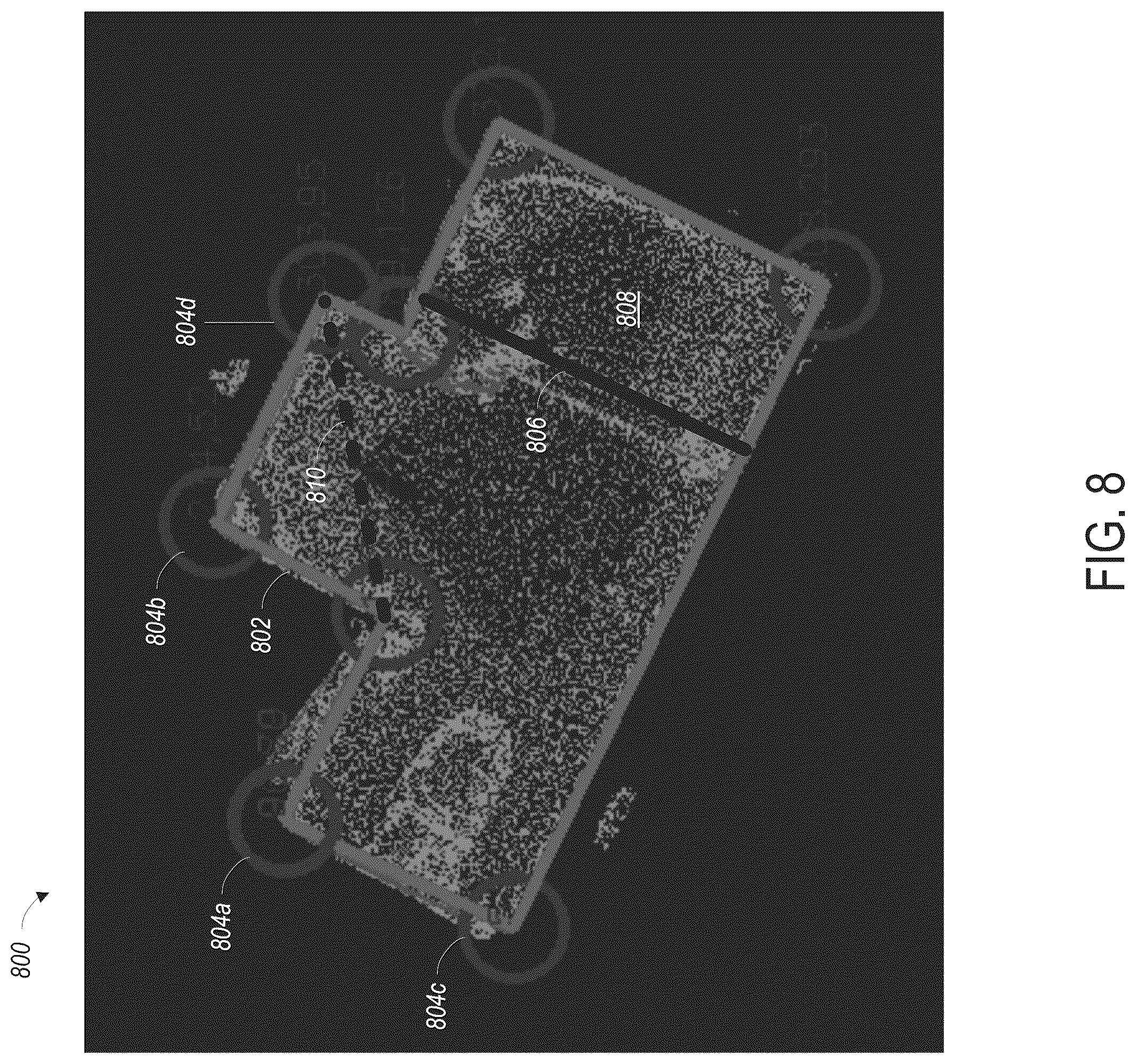 Patent US12307617 Figure 8 – Searchable object location information