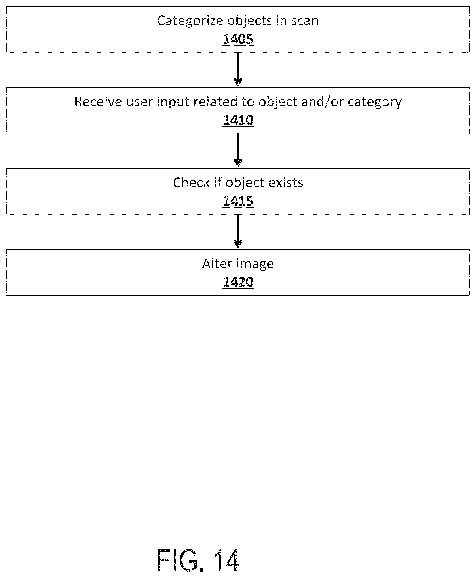 Patent US12307617 Figure 14 – Searchable object location information