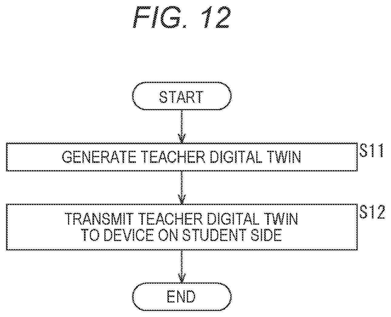 Patent US12307618 Figure 12 – Information processing apparatus and information processing method for aligning a second virtual object with a first virtual object