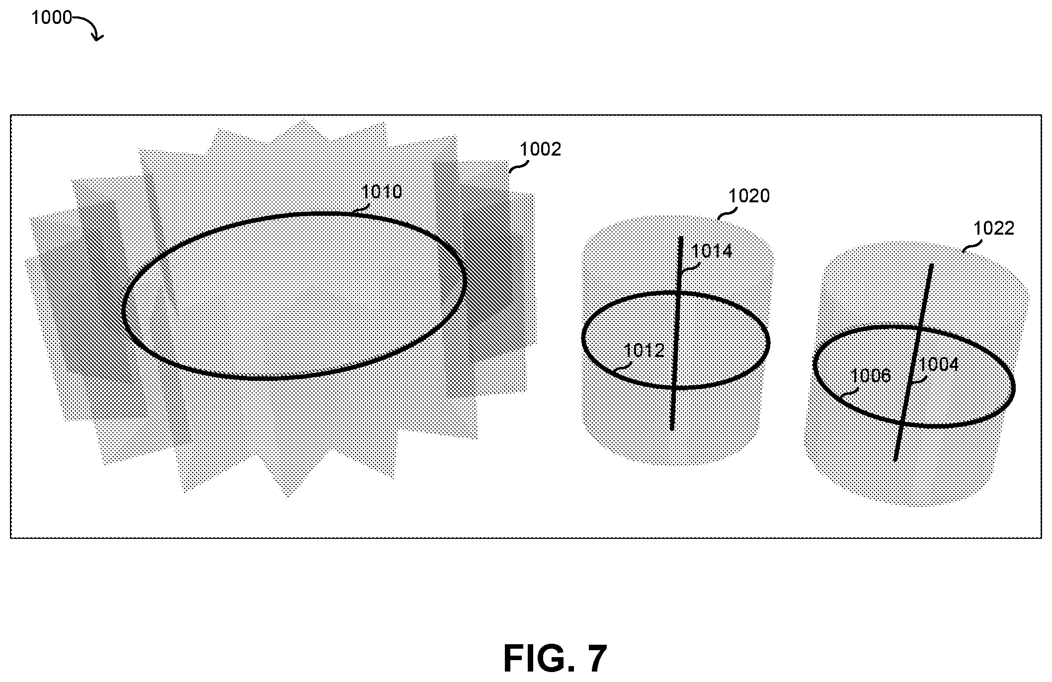 Patent US12307620 Figure 10 – Object deformation with bindings and deformers interpolated from key poses