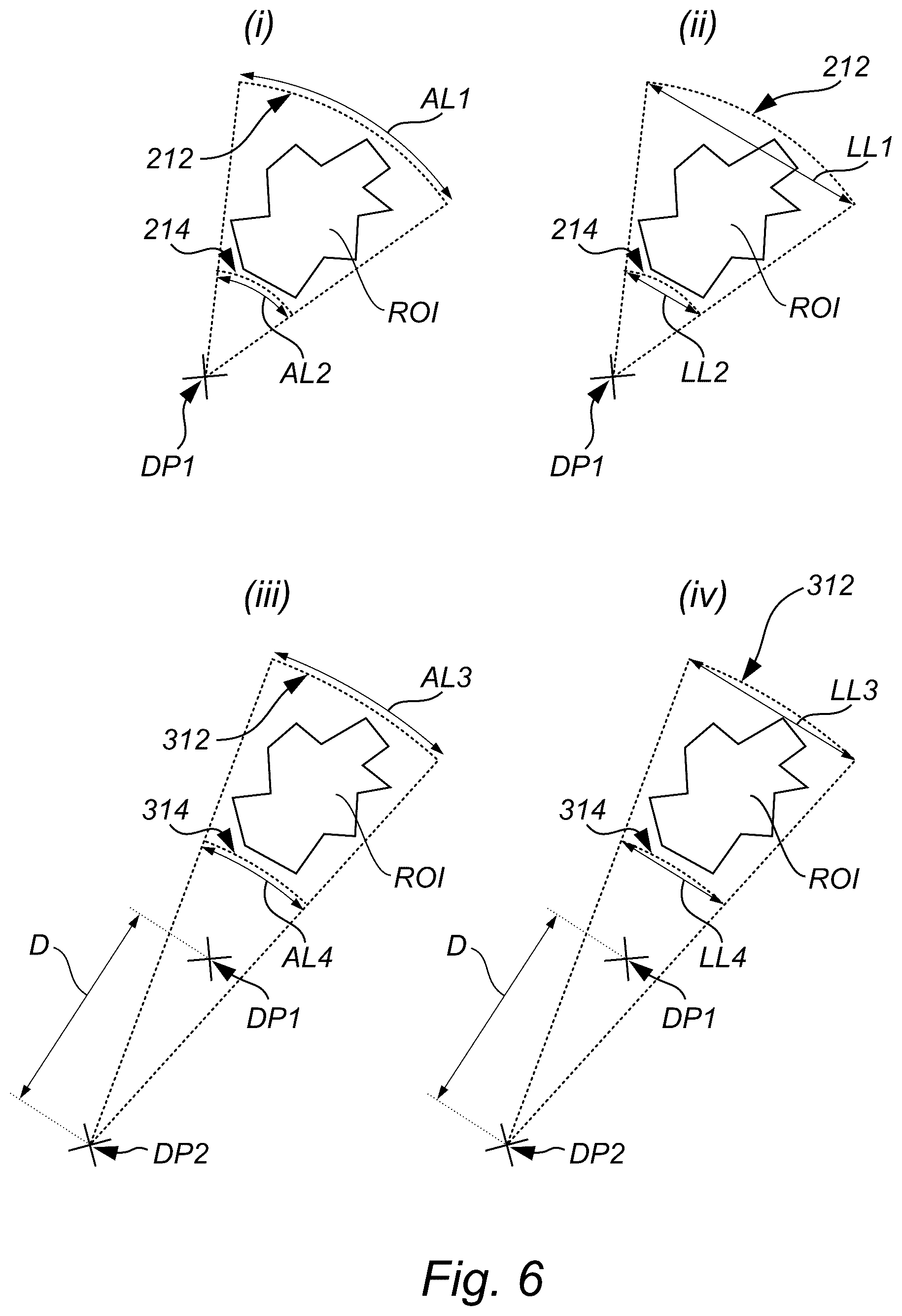 Patent US12307622 Figure 4 – Method and device for dewarping a region of a fisheye view image