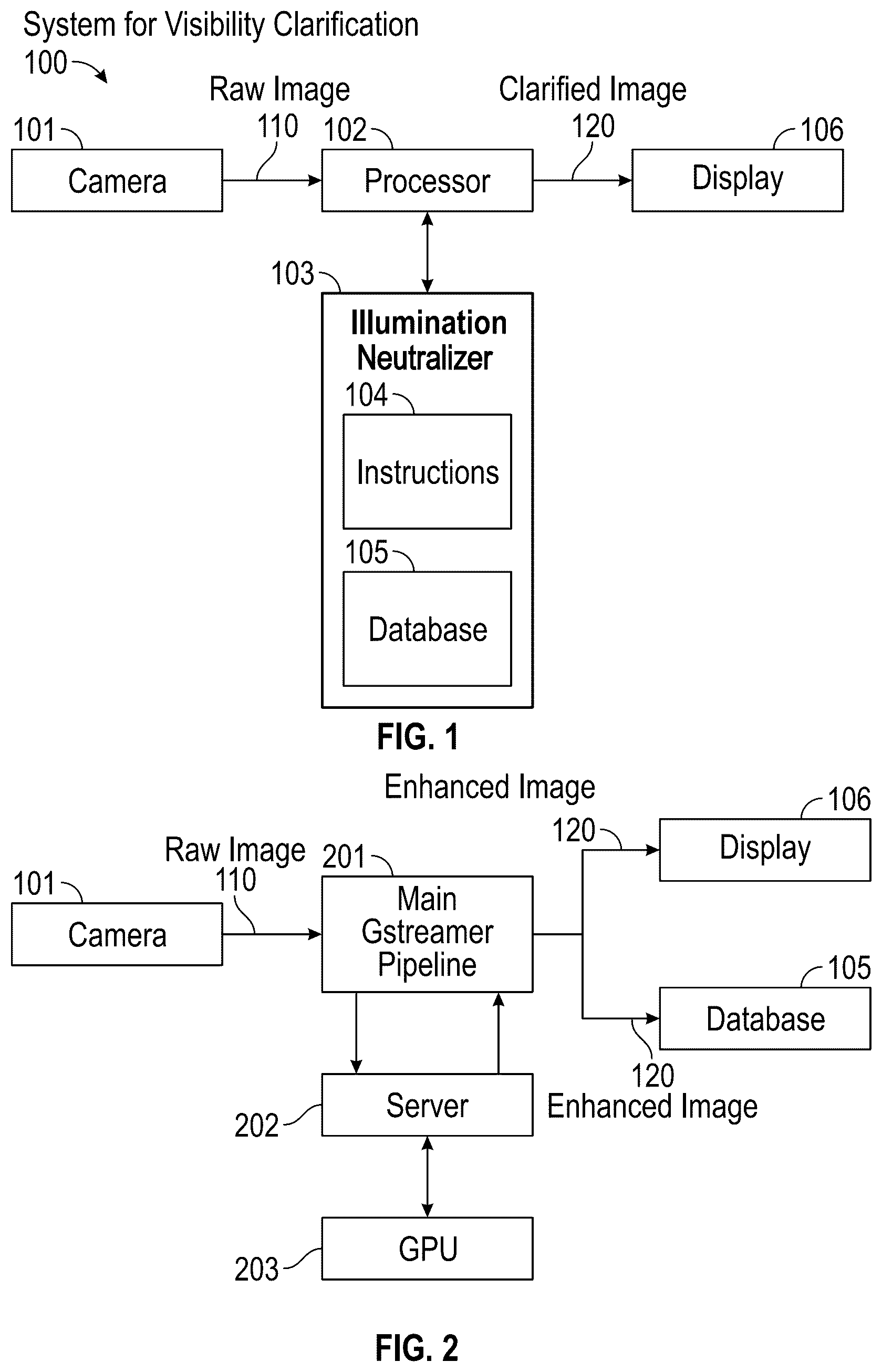 Patent US12307633 Figure 1 – System and method for visibility clarification of color images and videos