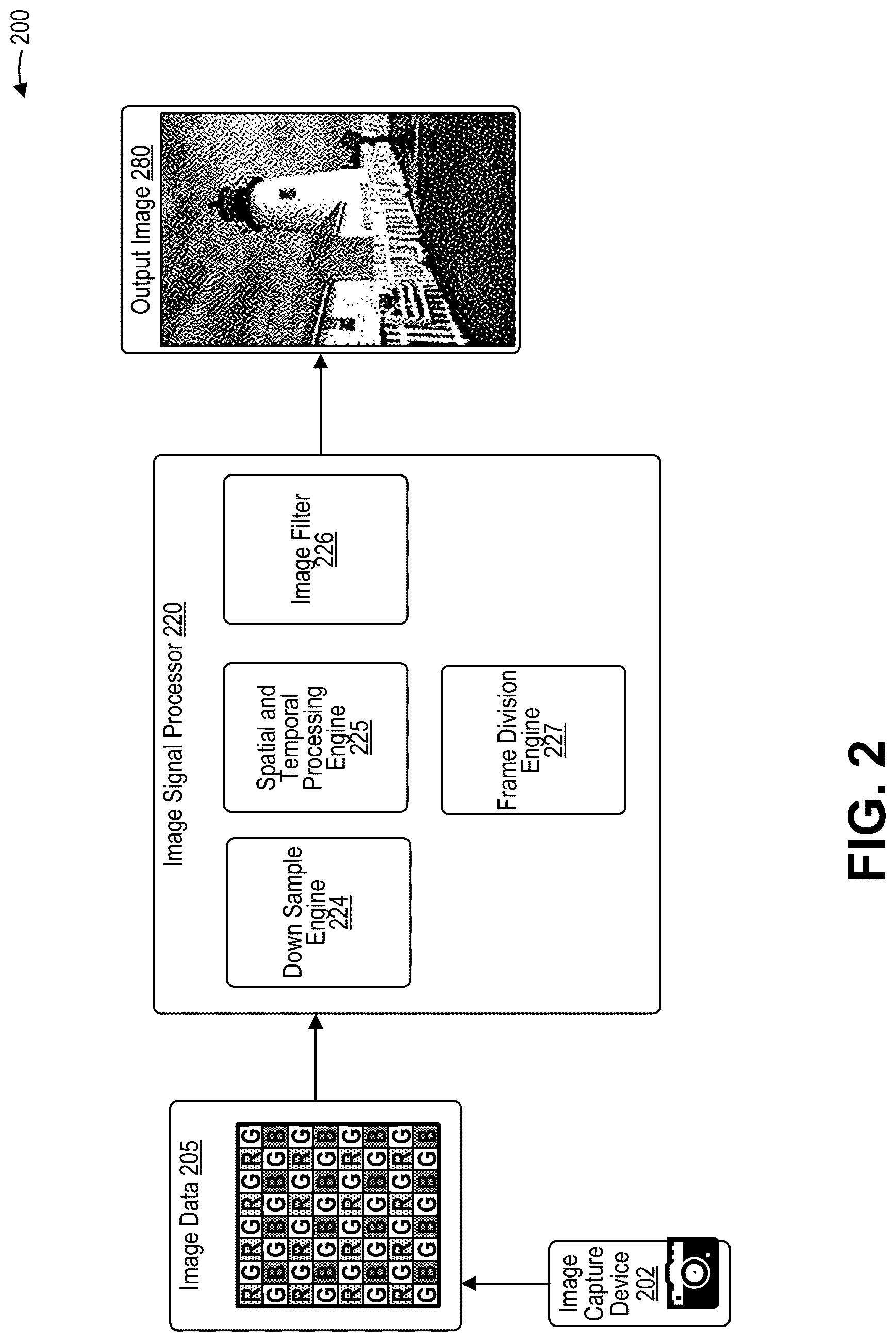 Patent US12307635 Figure 2 – Image signal processor