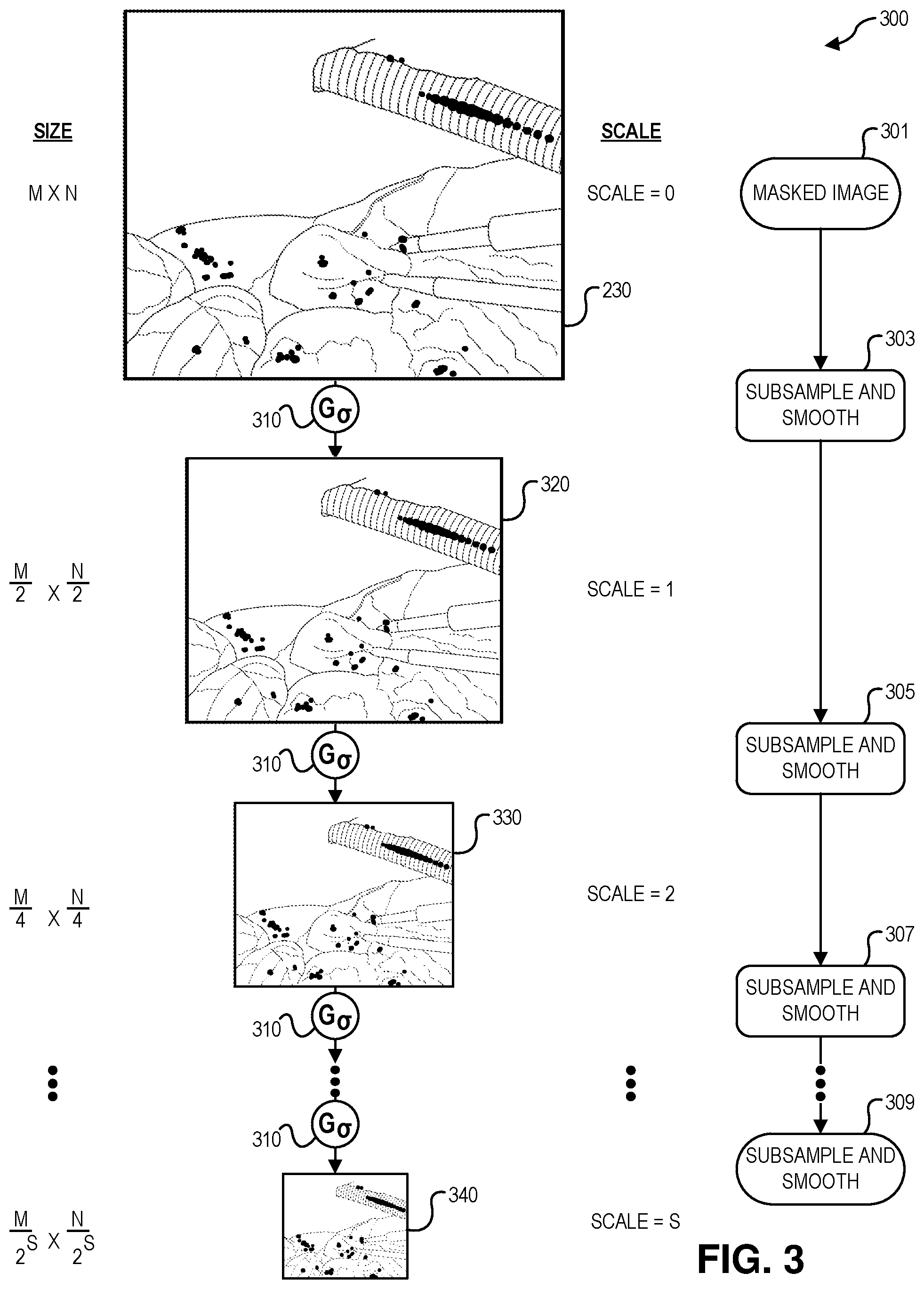 Patent US12307636 Figure 3 – Specular reflection reduction in endoscope visualization
