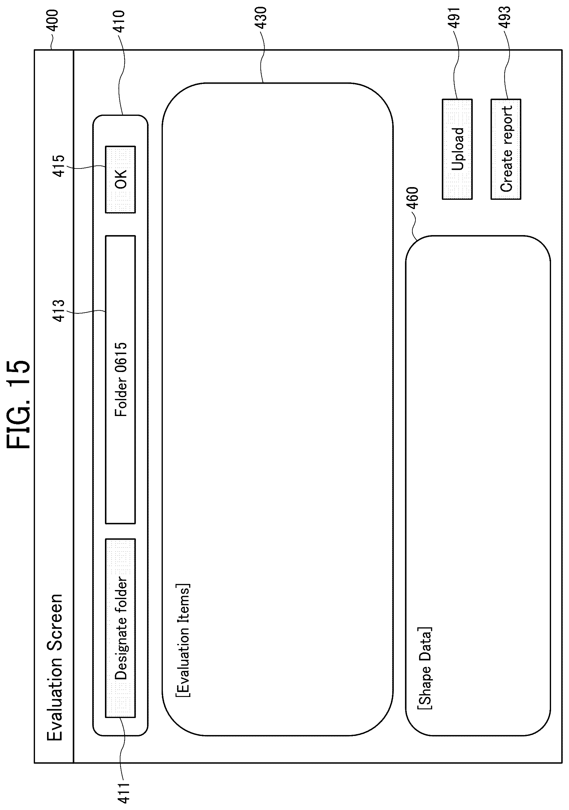 Patent US12307640 Figure 15 – Information processing apparatus, information processing system, apparatus, and method generates surface and cross-section images indicating particular positions, and non-transitory computer-executable storage medium