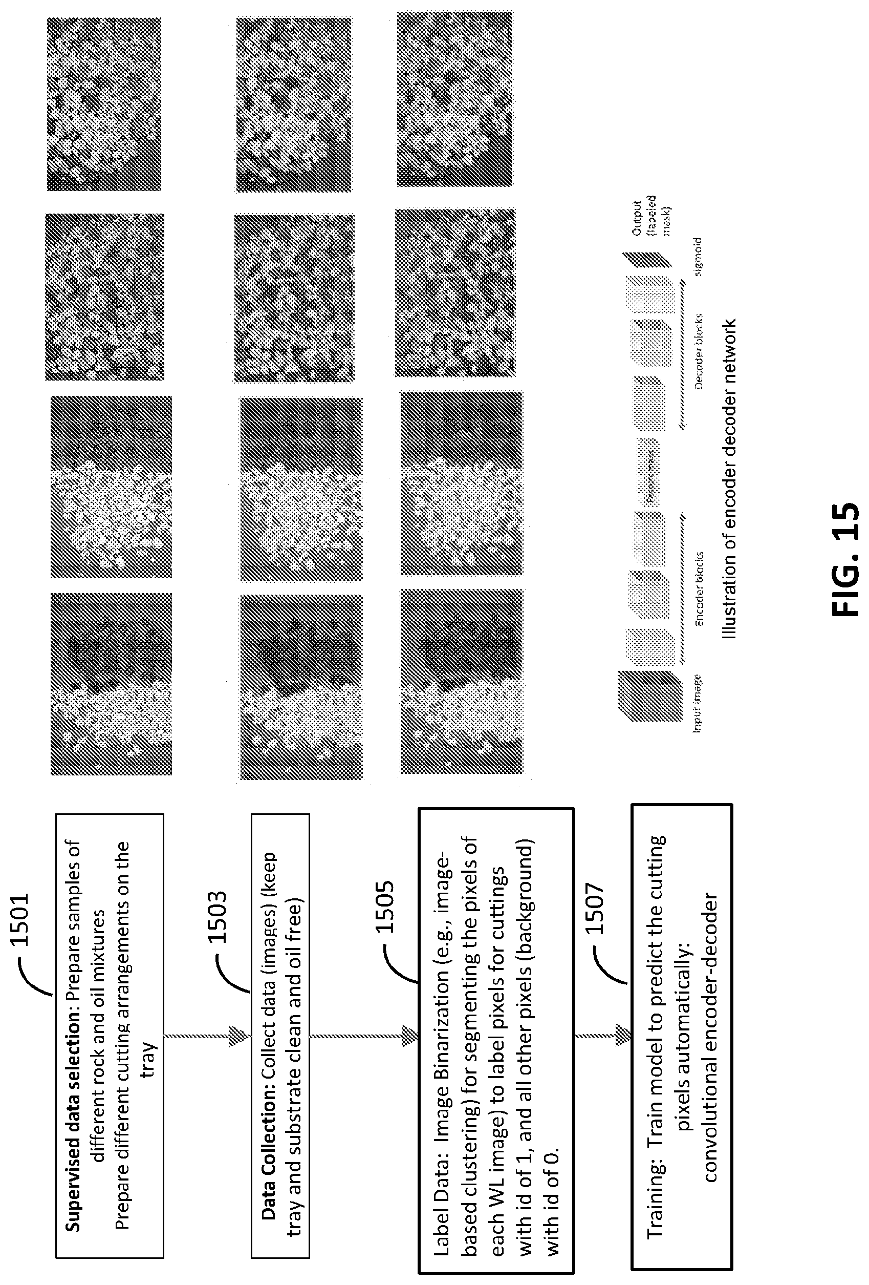 Patent US12307642 Figure 12 – High-contrast ultraviolet fluorescence imaging systems and methods for pixel-level detection of crude oil in drill cuttings