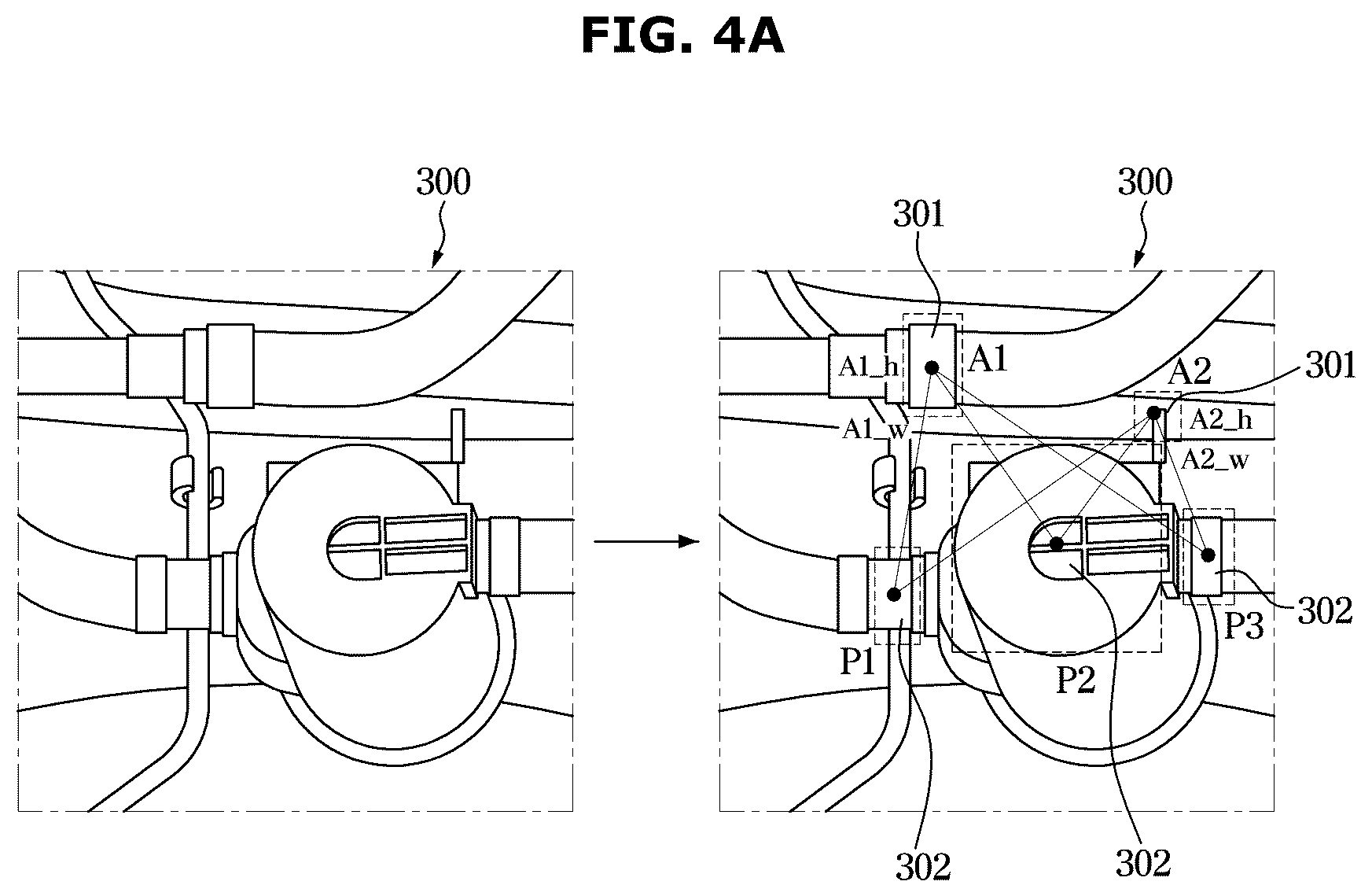 Patent US12307644 Figure 5 – Inspection device for vehicle and method for inspecting the vehicle