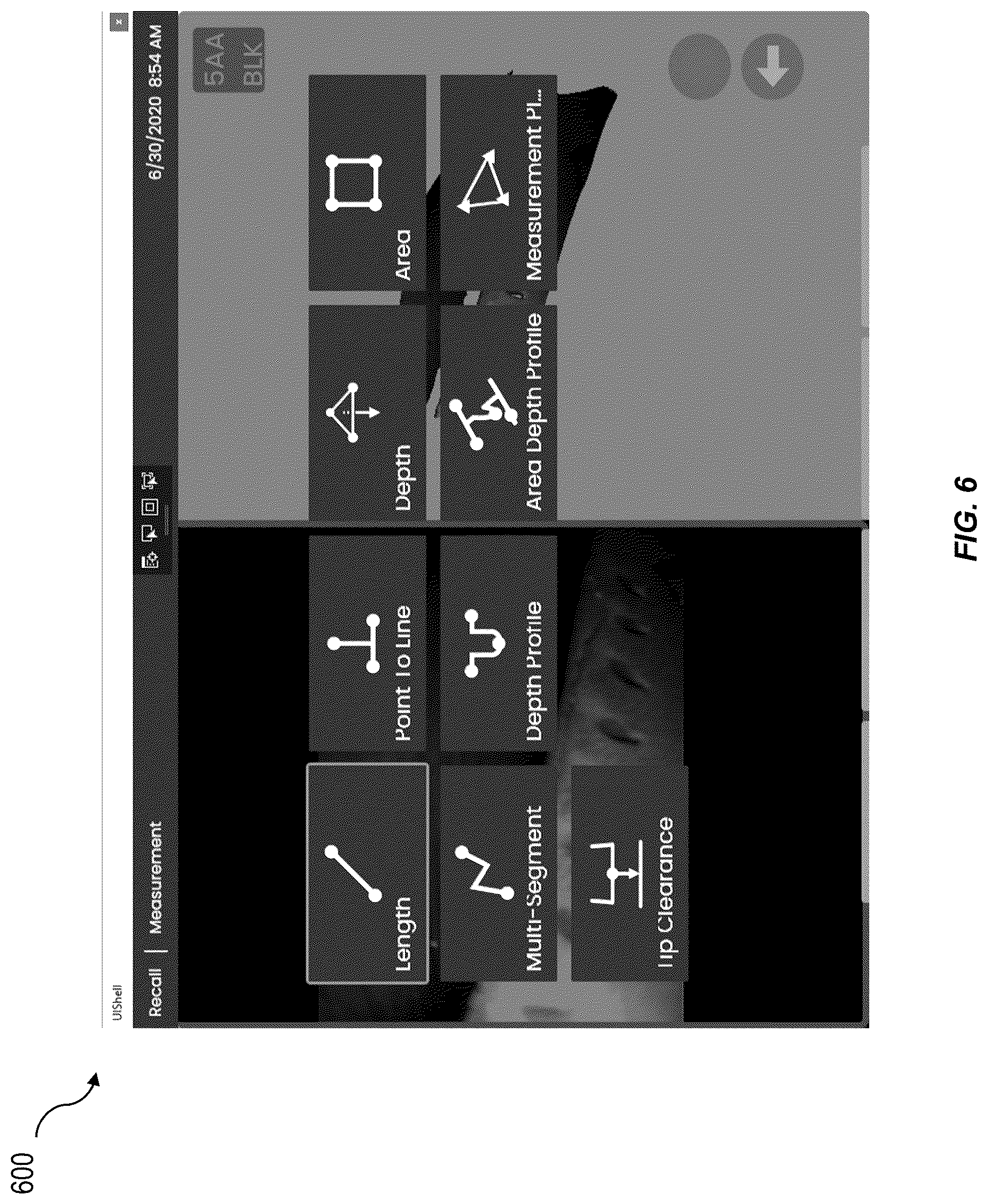 Patent US12307648 Figure 6 – Automated turbine blade to shroud gap measurement