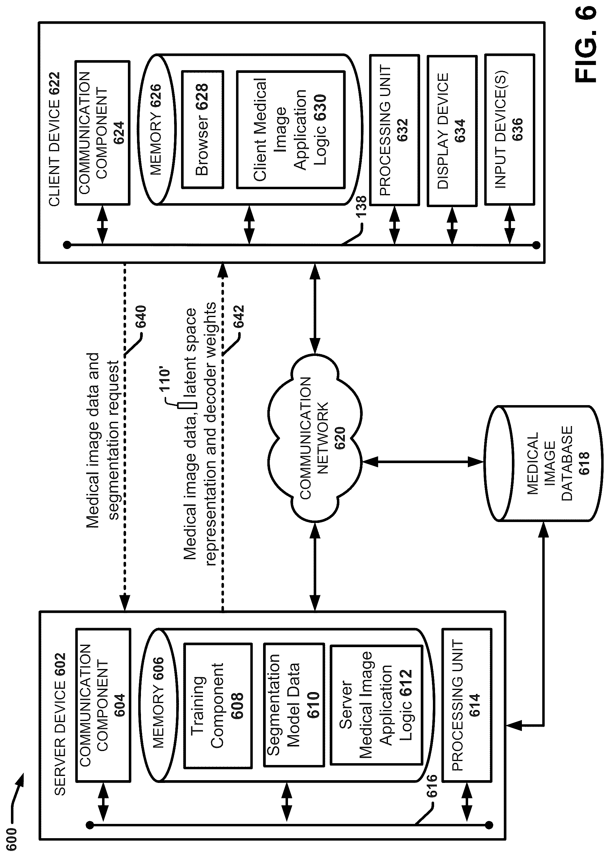 Patent US12307674 Figure 5 – Low latency interactive segmentation of medical images within a web-based deployment architecture