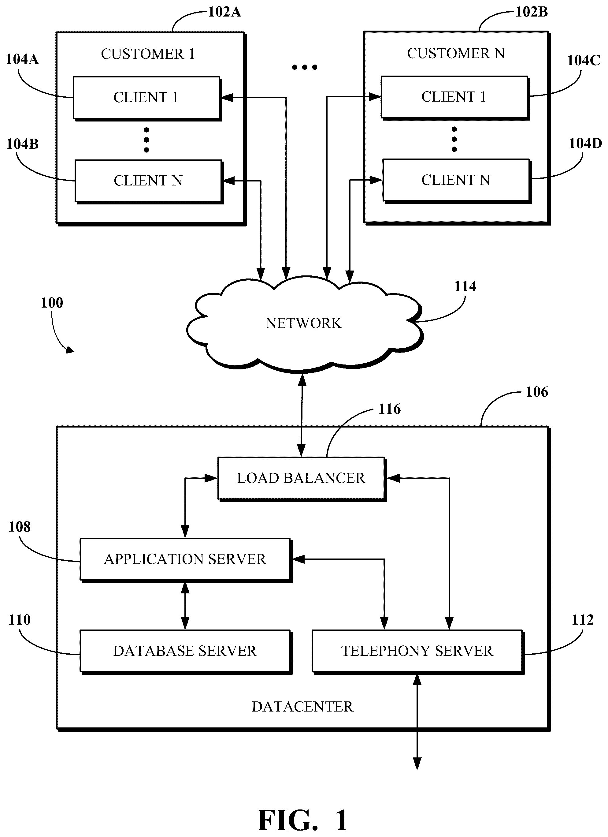 Patent US12307679 Figure 1 – Virtual background sharing