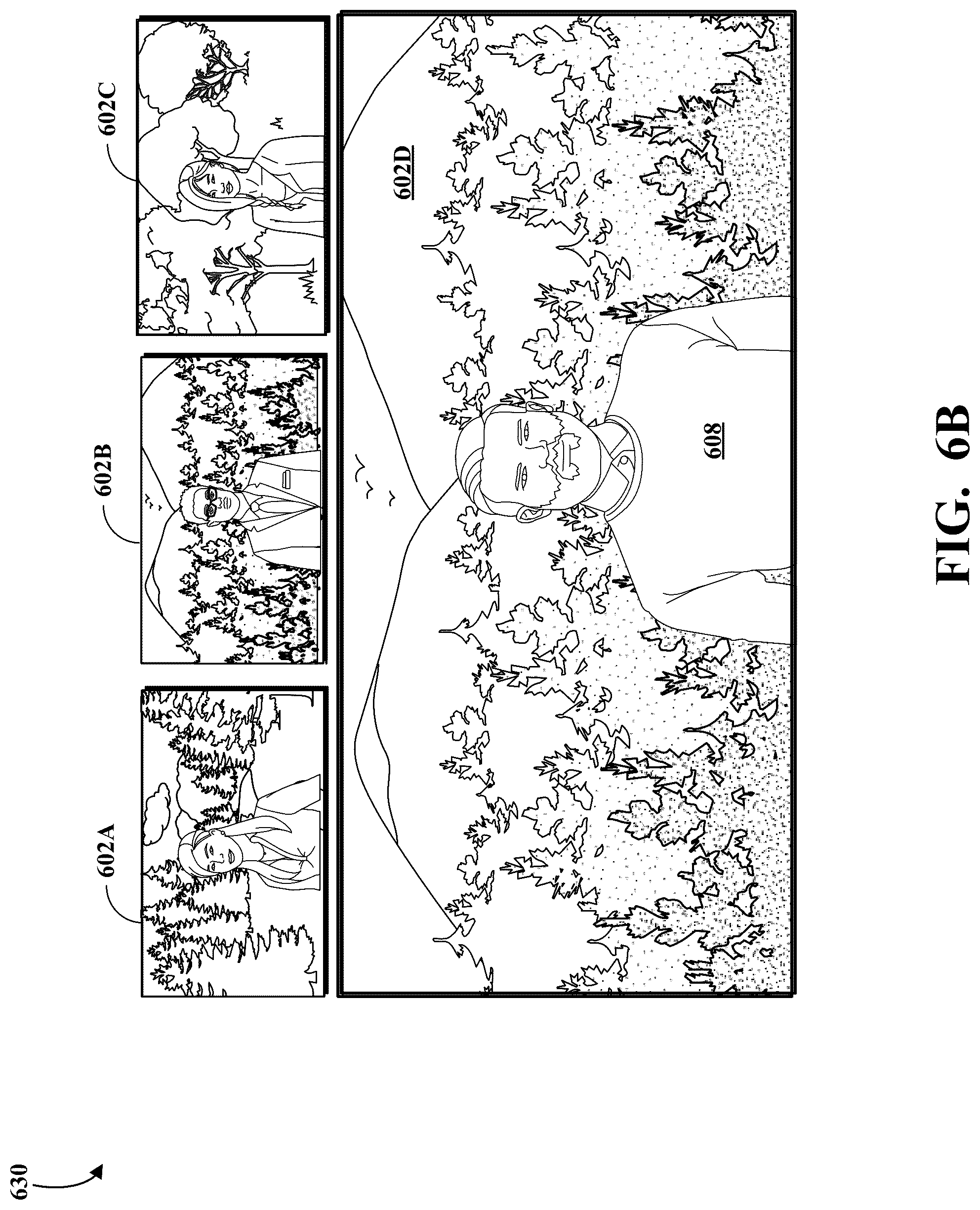 Patent US12307679 Figure 7 – Virtual background sharing