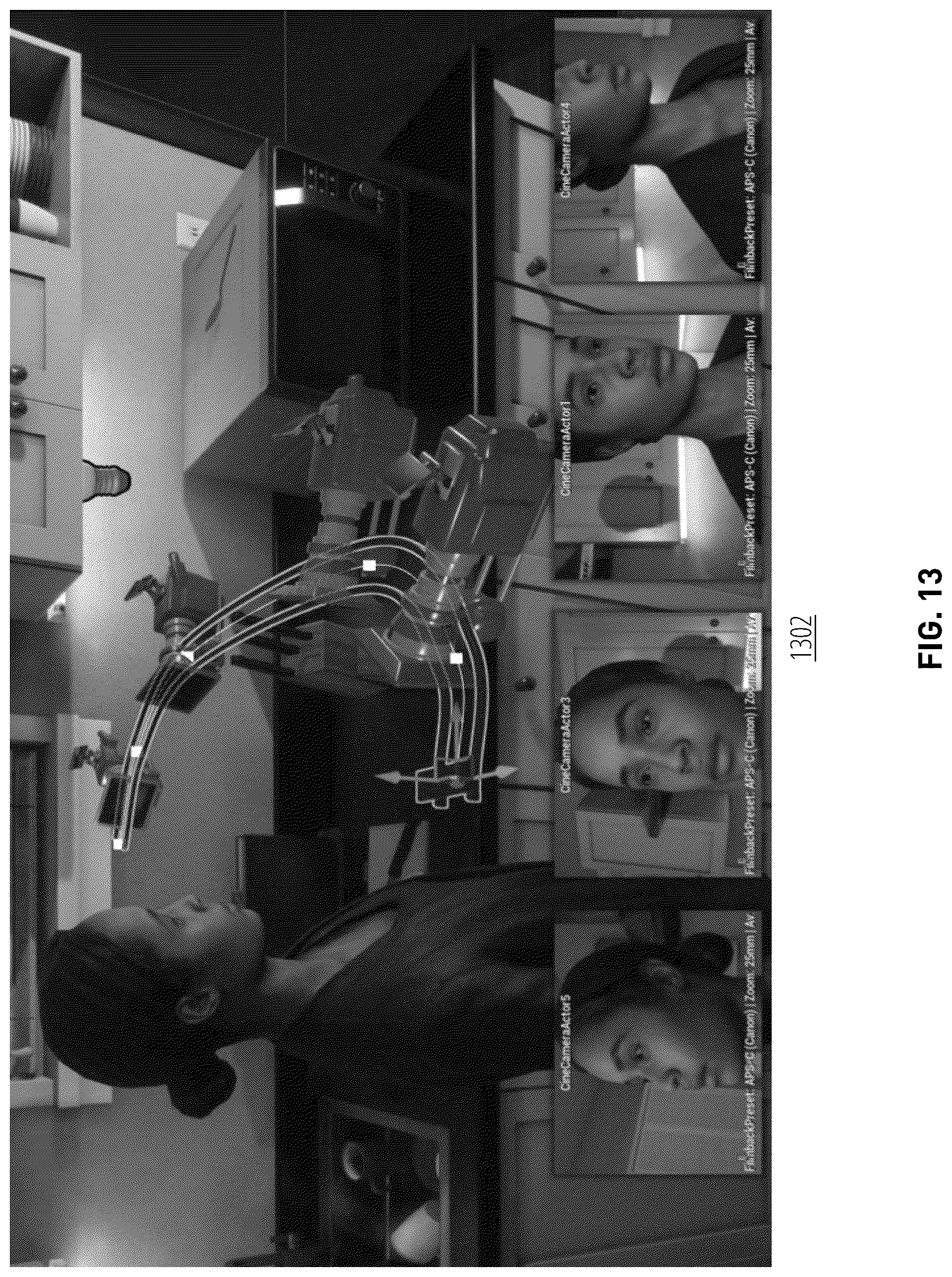 Patent US12307682 Figure 13 – Virtual selfie stick