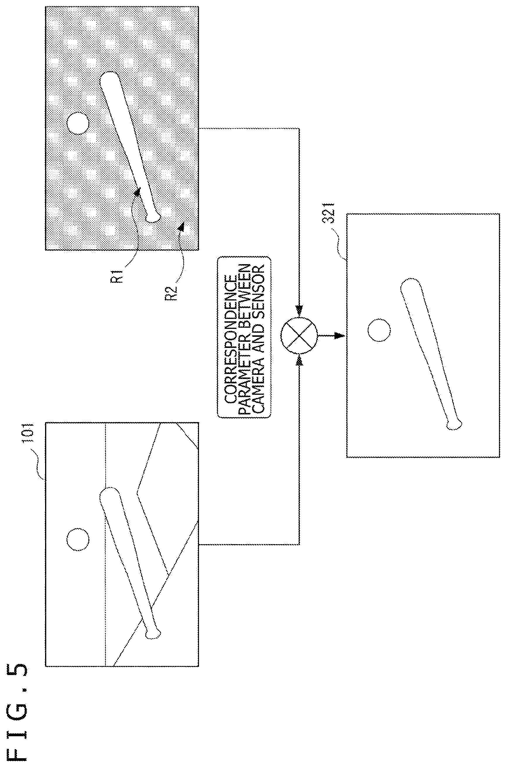 Patent US12307686 Figure 5 – Vision sensor image processing device, image processing method, and program