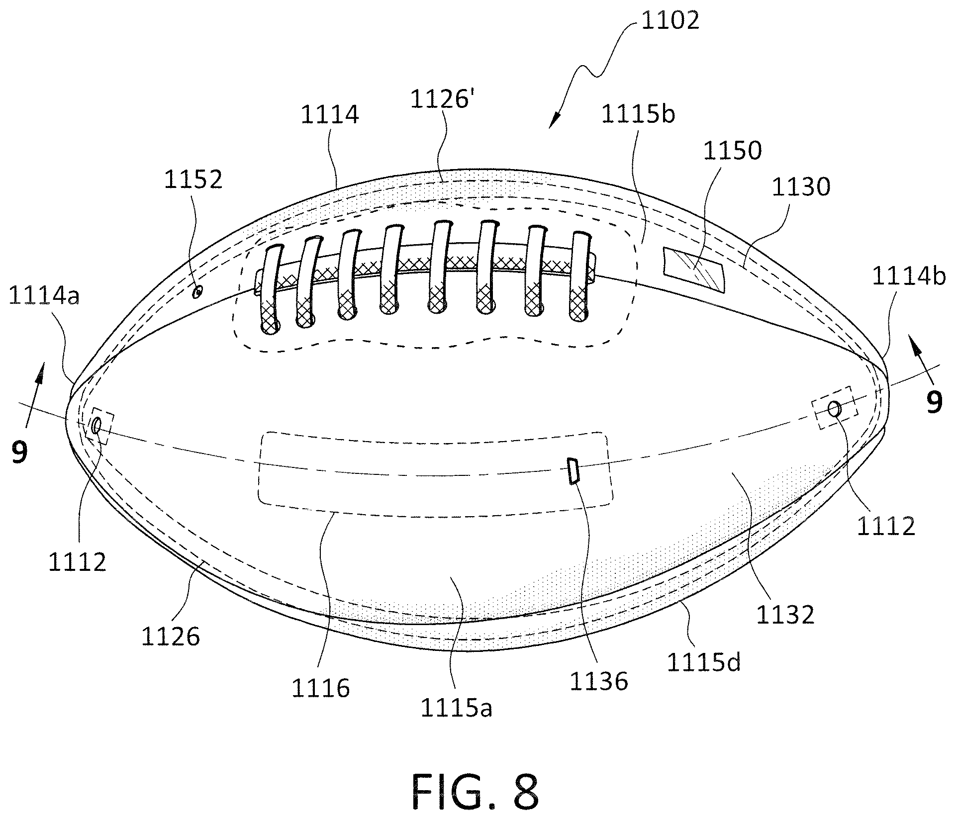 Patent US12307689 Figure 9 – Virtual reality translation of location based on starting position of sports implement