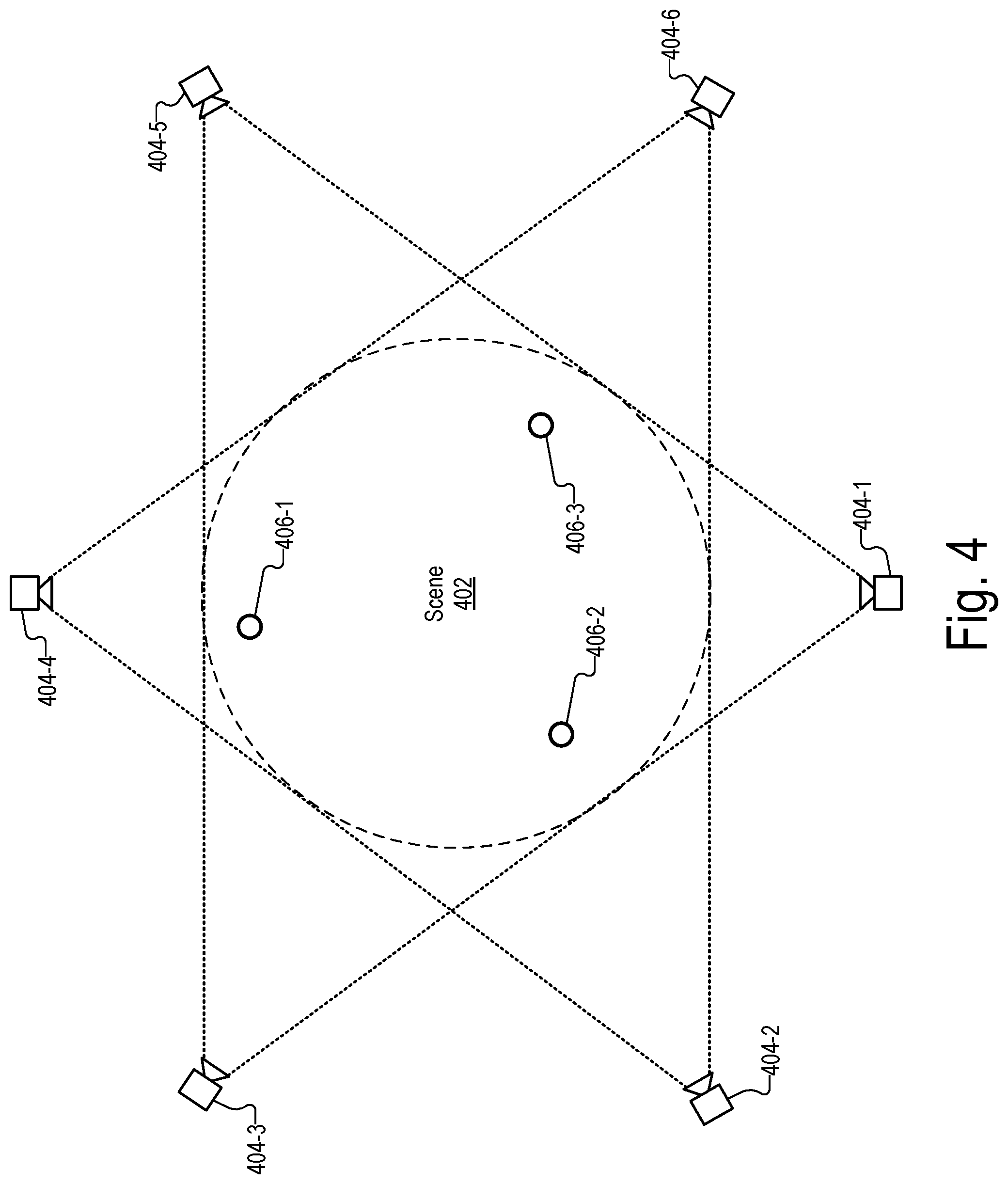 Patent US12307716 Figure 4 – Methods and systems for calibrating a camera array based on differentiable point targets in a capture scene
