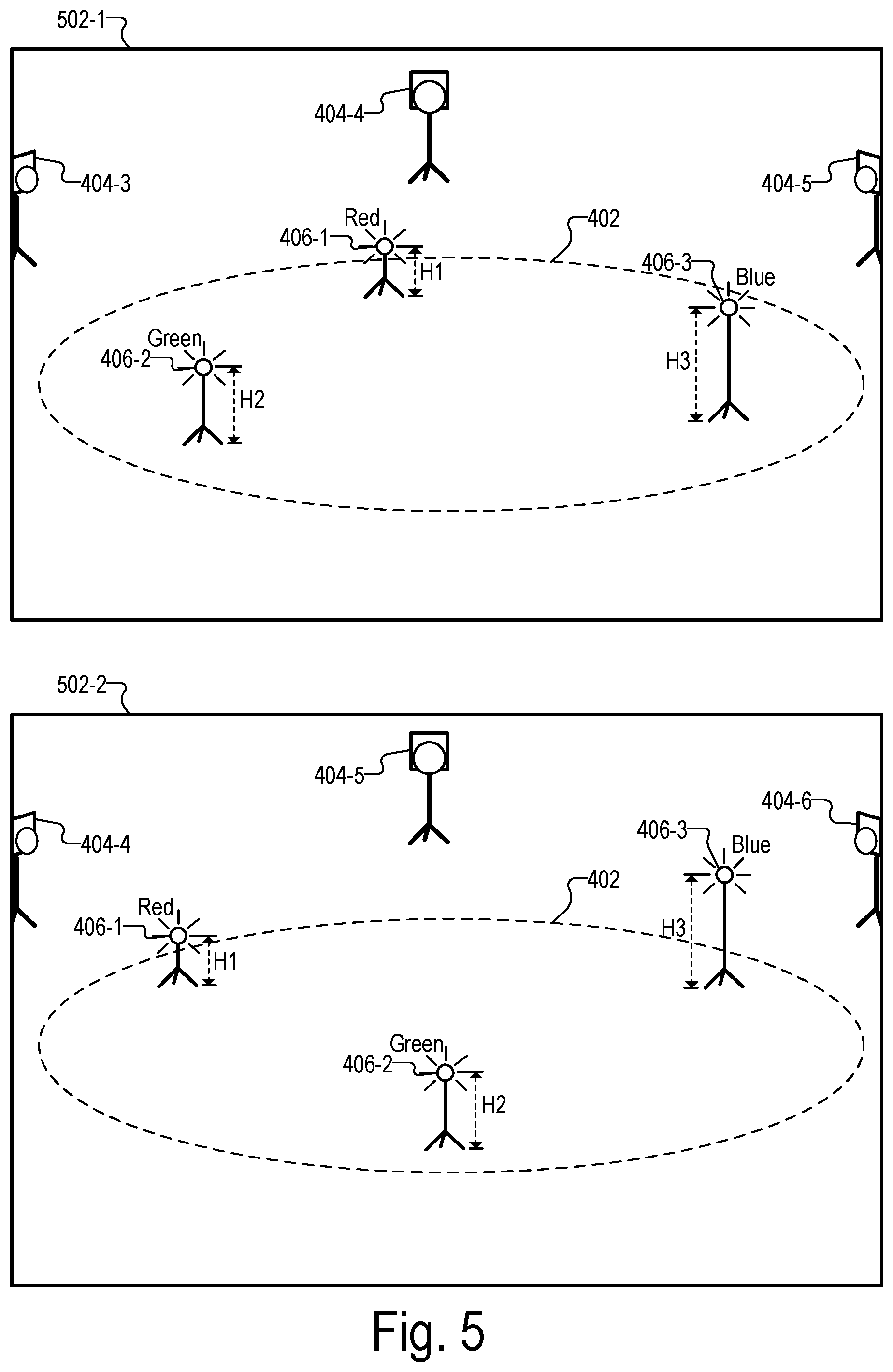 Patent US12307716 Figure 5 – Methods and systems for calibrating a camera array based on differentiable point targets in a capture scene