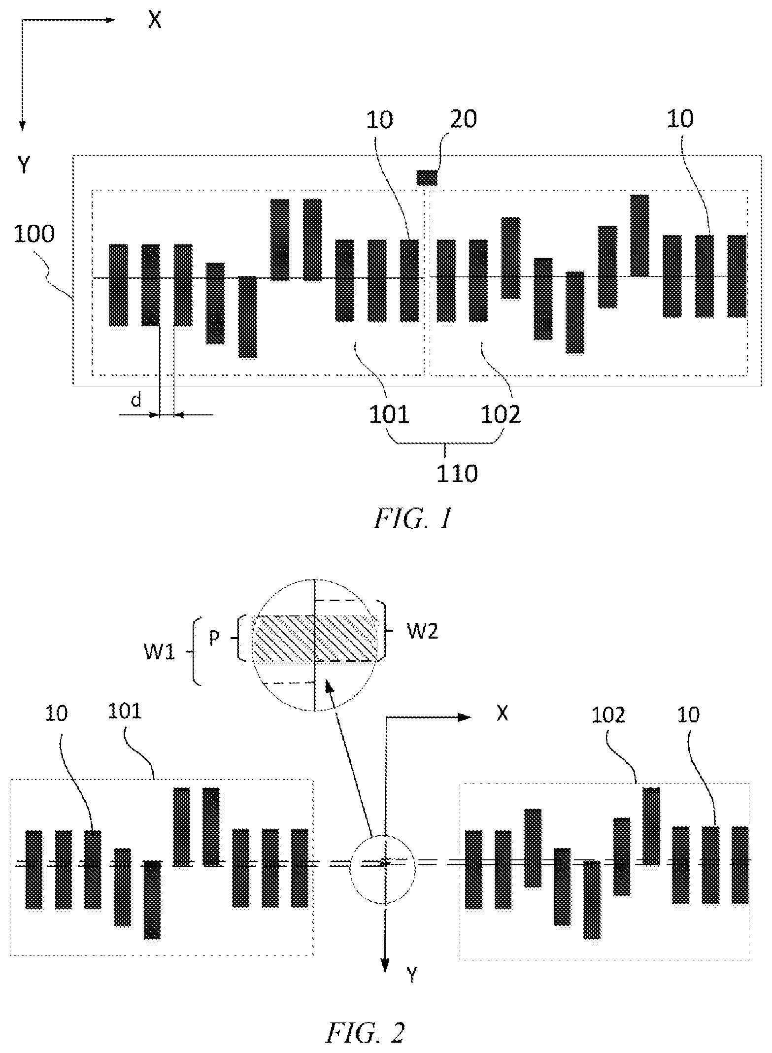 Patent US12307719 Figure 1 – Calibration scale, calibration method and apparatus, and detection method and apparatus