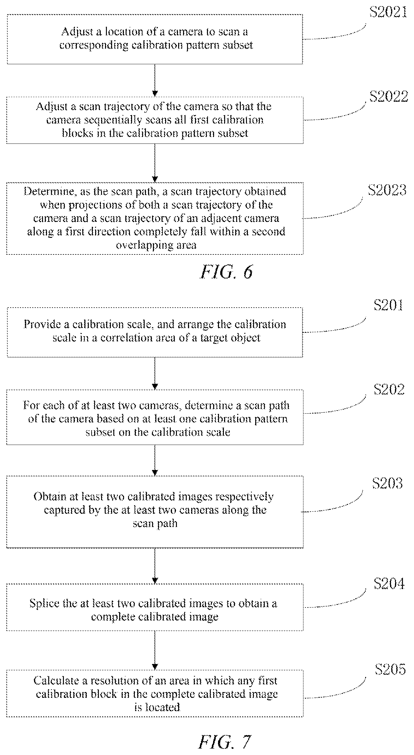 Patent US12307719 Figure 3 – Calibration scale, calibration method and apparatus, and detection method and apparatus
