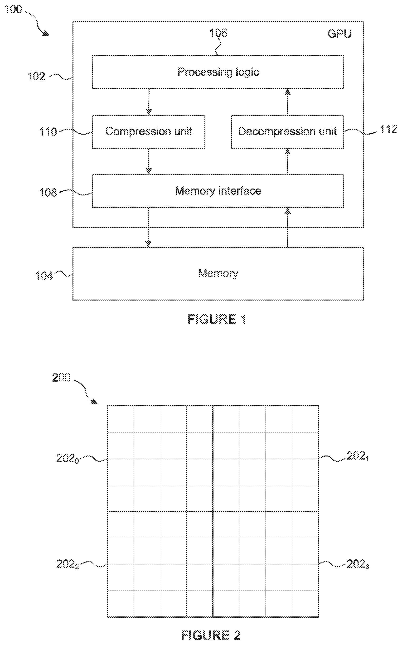 Patent US12307724 Figure 1 – Image data decompression using difference values between data values and origin values for image data channels