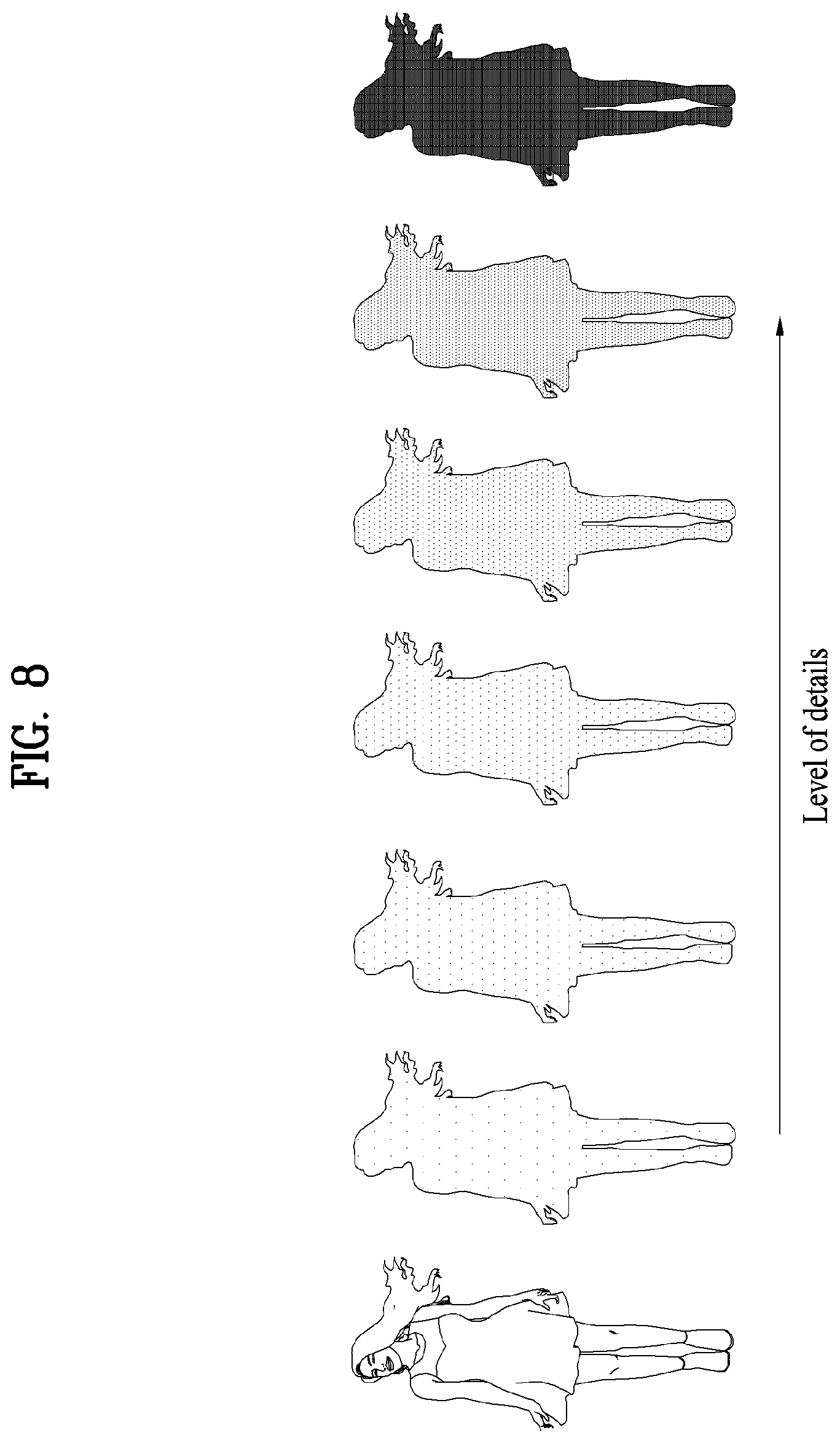 Patent US12307729 Figure 8 – Point cloud data transmission device, point cloud data transmission method, point cloud data reception device, and point cloud data reception method that generate LODs based on an octree