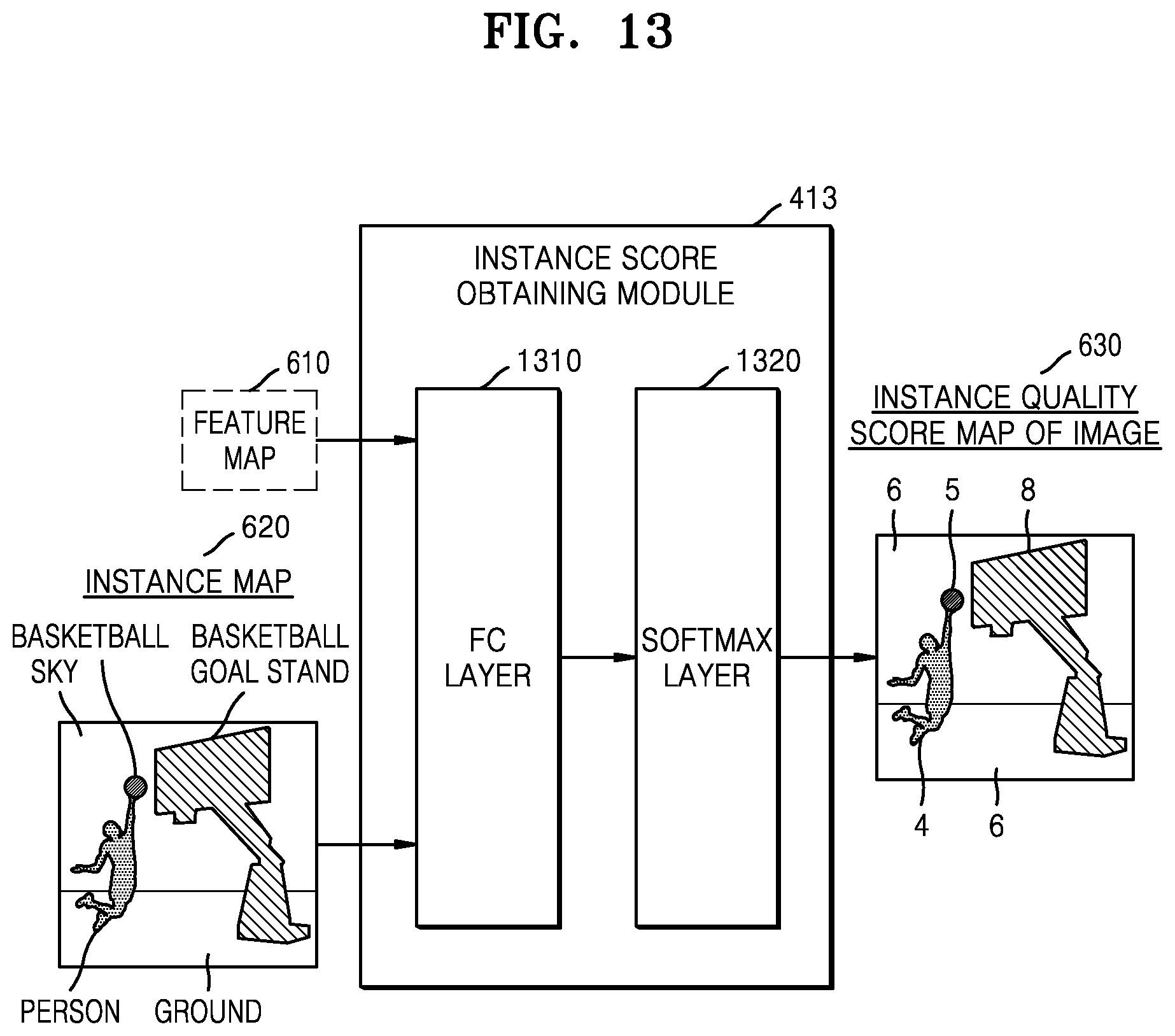 Patent US12307745 Figure 13 – Computing device for instance-based image quality processing and operating method therefor