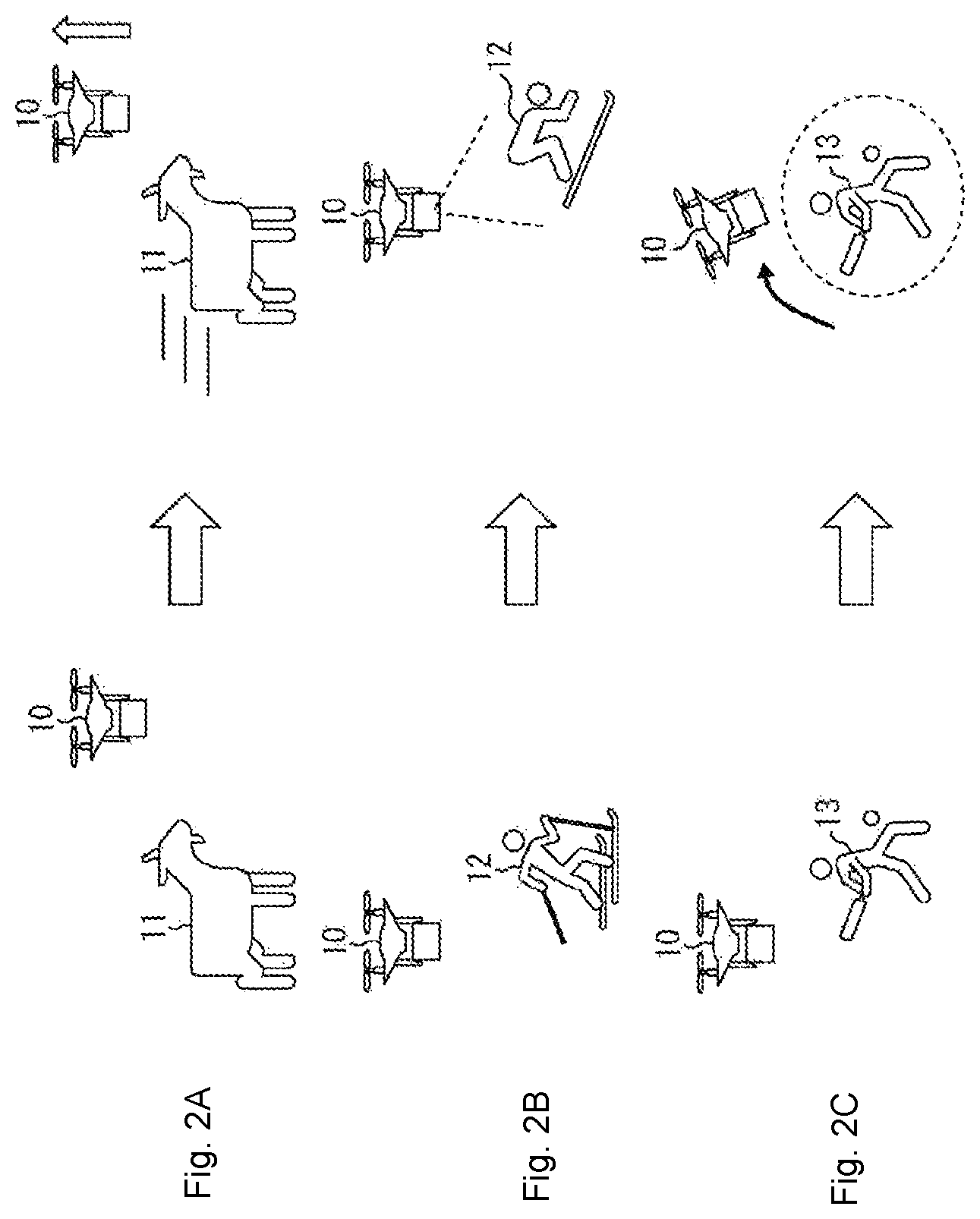 Patent US12307774 Figure 2 – Crewless aircraft and control method