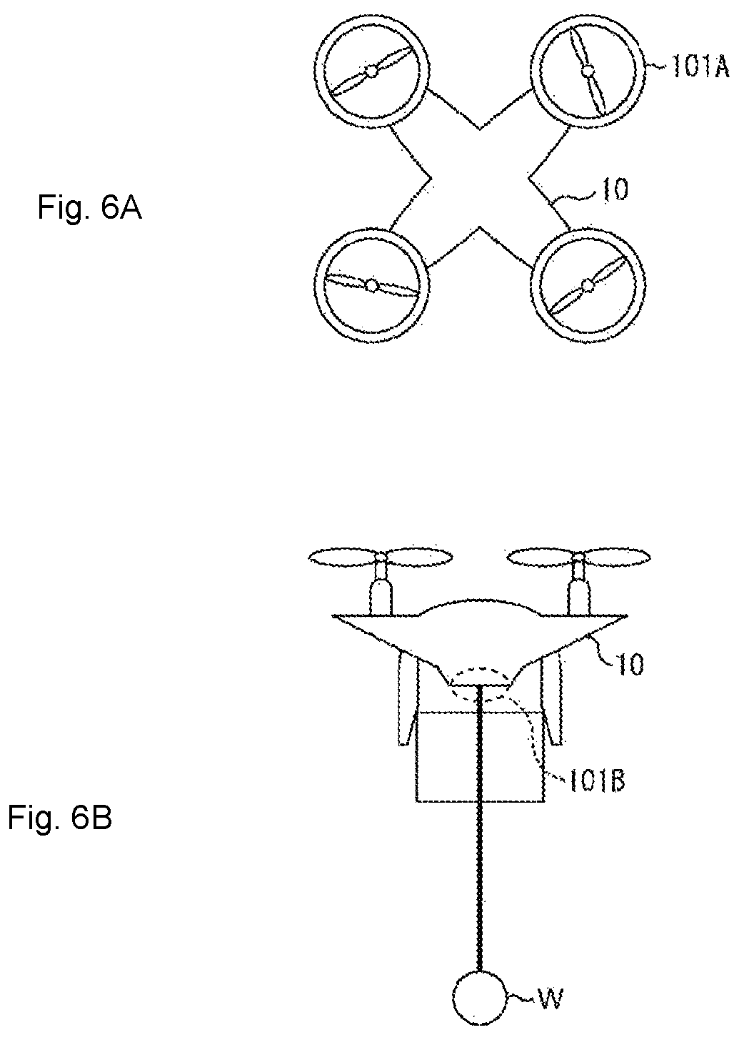 Patent US12307774 Figure 6 – Crewless aircraft and control method