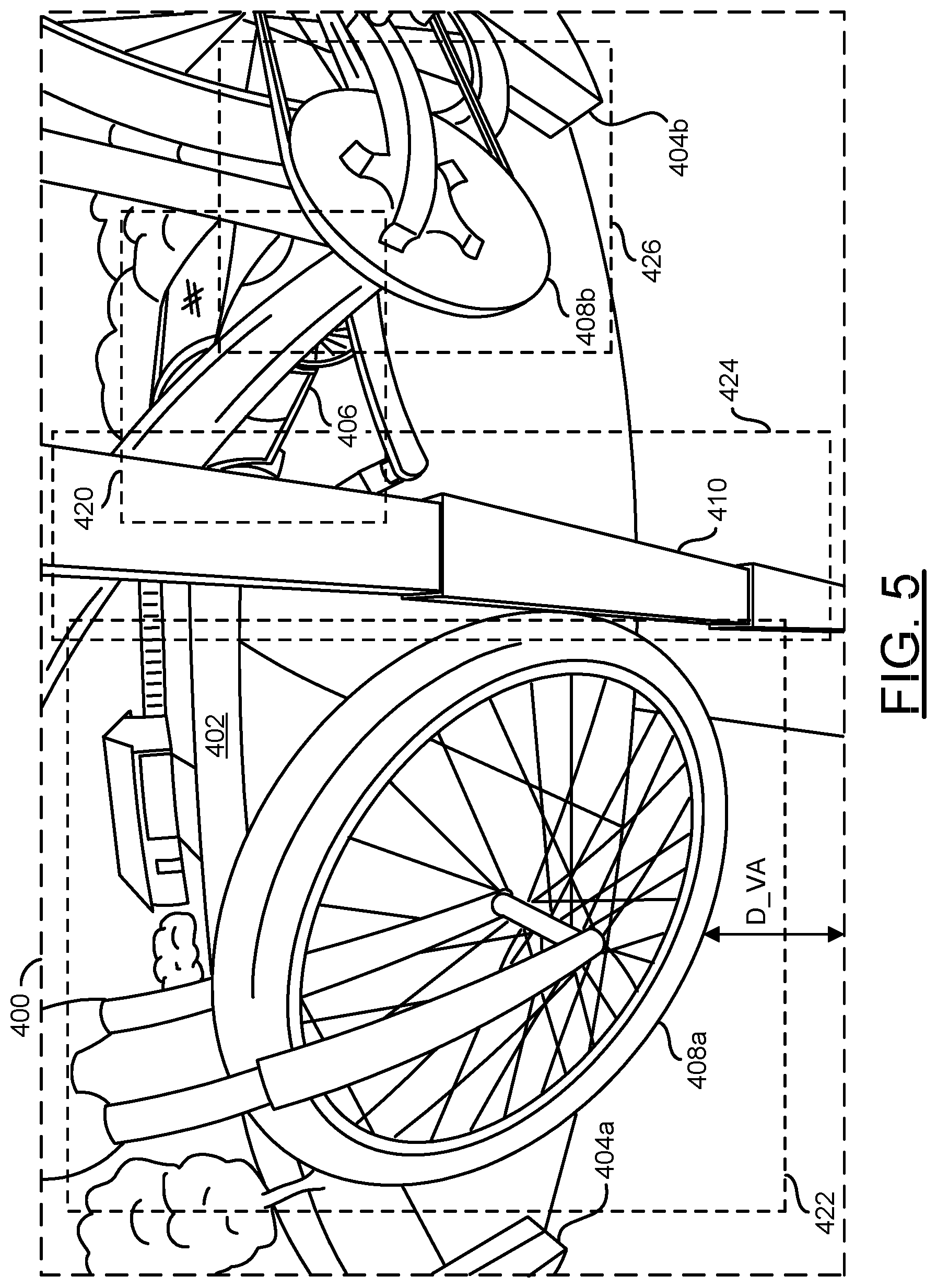 Patent US12307778 Figure 5 – Dynamic adjustment of sensor range using computer vision