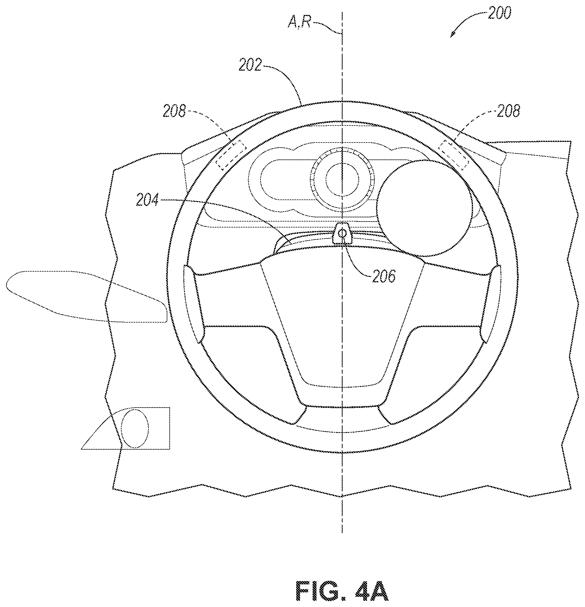 Patent US12307790 Figure 4 – Steering wheel contact detection