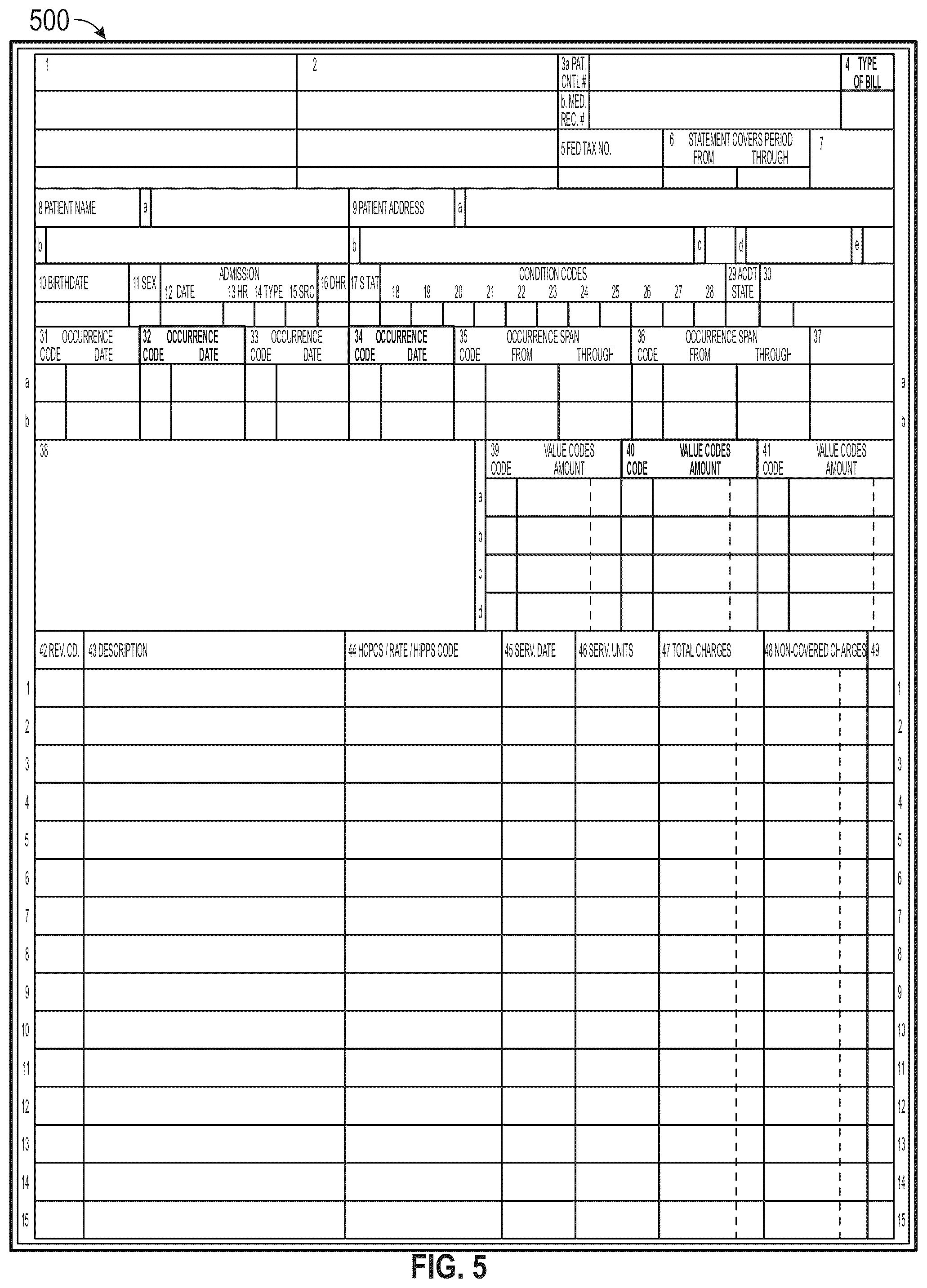 Patent US12307798 Figure 5 – System and method for automated processing of electronic records with machine learning models