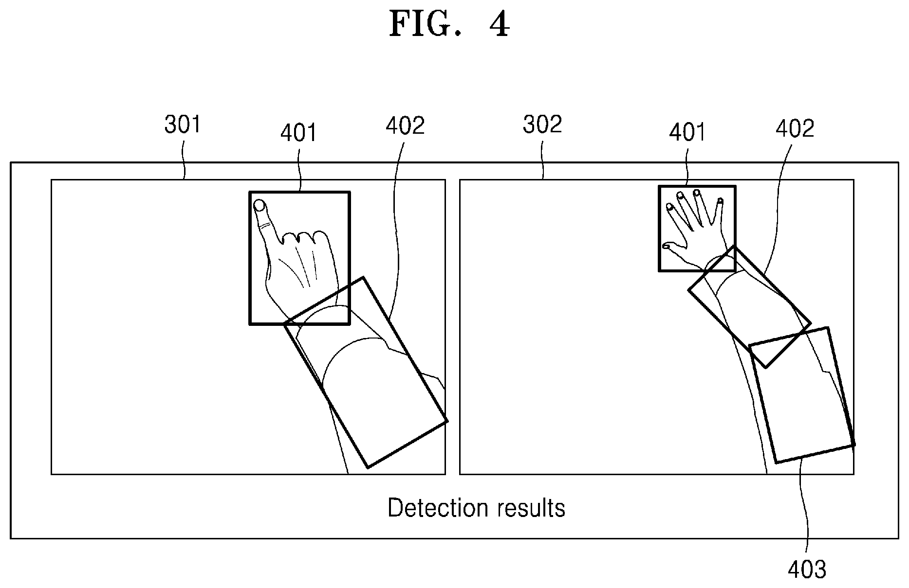 Patent US12307803 Figure 4 – Method for identifying user's real hand and wearable device therefor