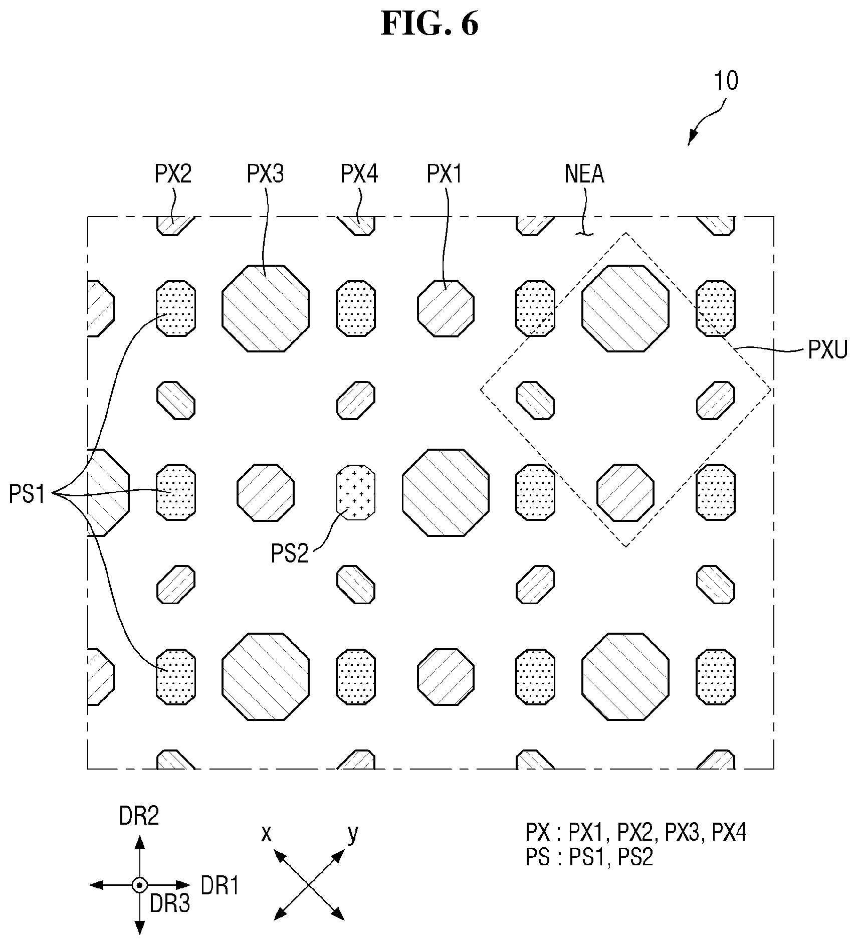 Patent US12307805 Figure 6 – Display device with integrated optical touch and fingerprint sensing