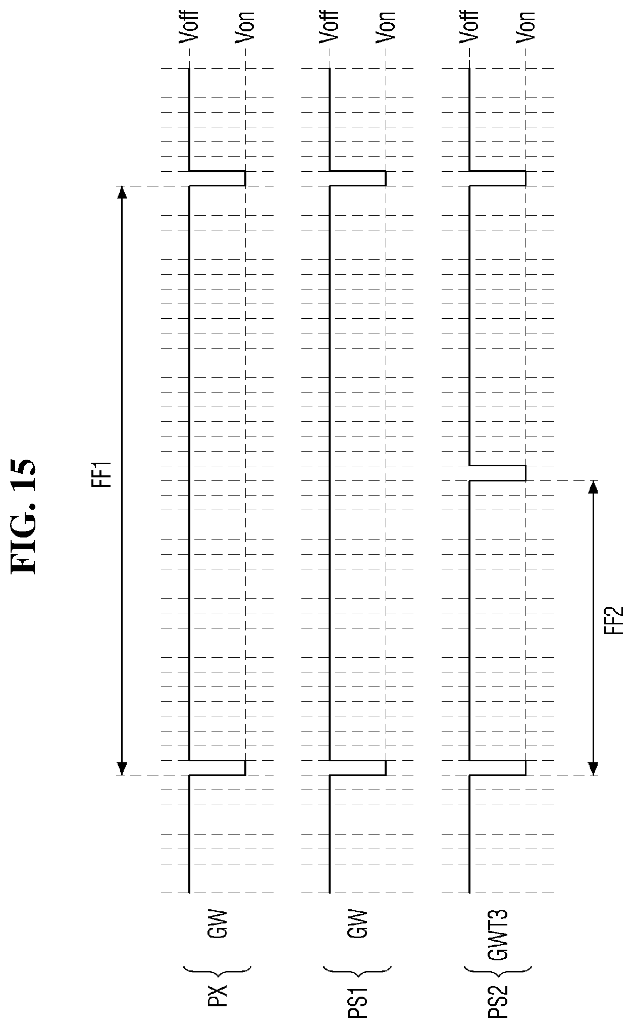 Patent US12307805 Figure 15 – Display device with integrated optical touch and fingerprint sensing