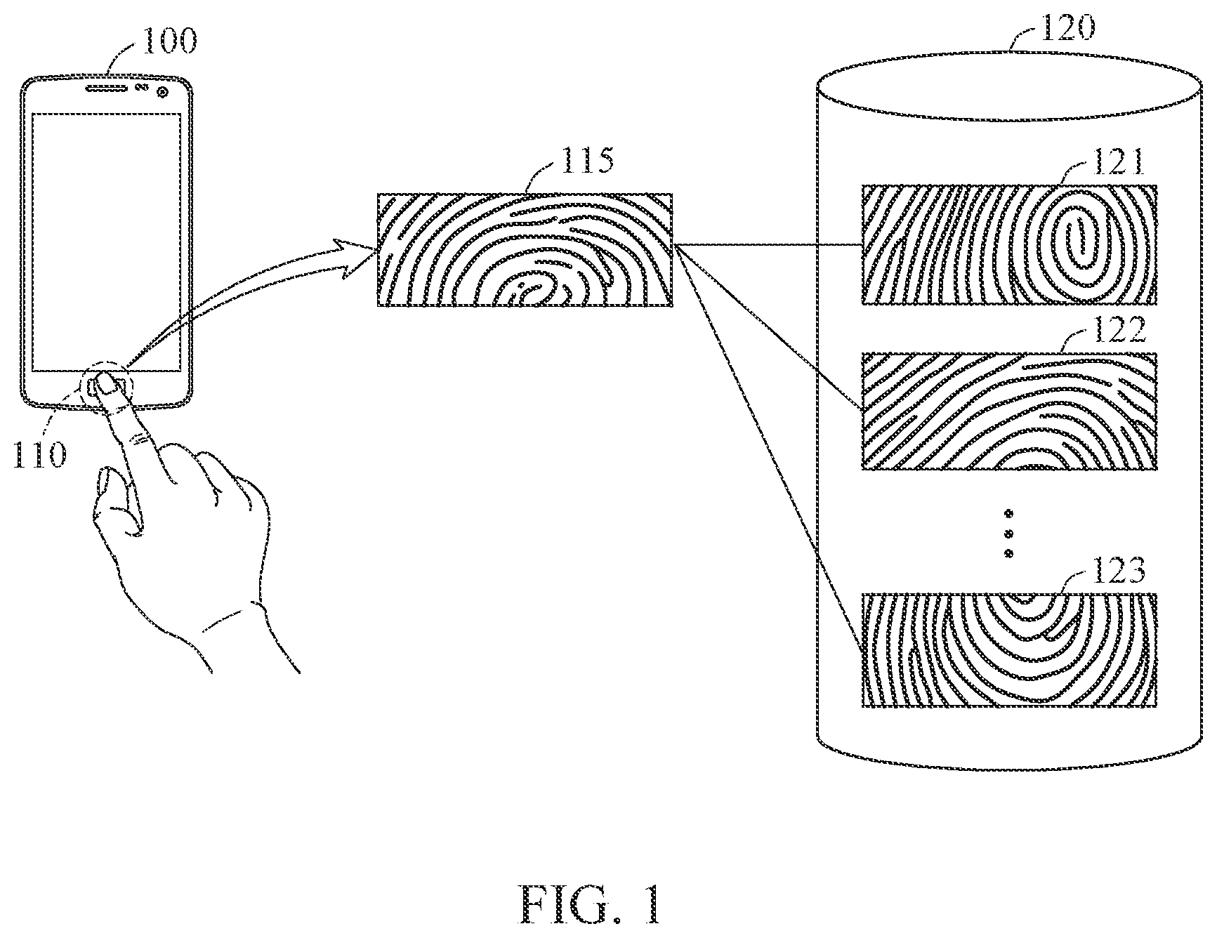 Patent US12307807 Figure 1 – Method and apparatus with anti-spoofing