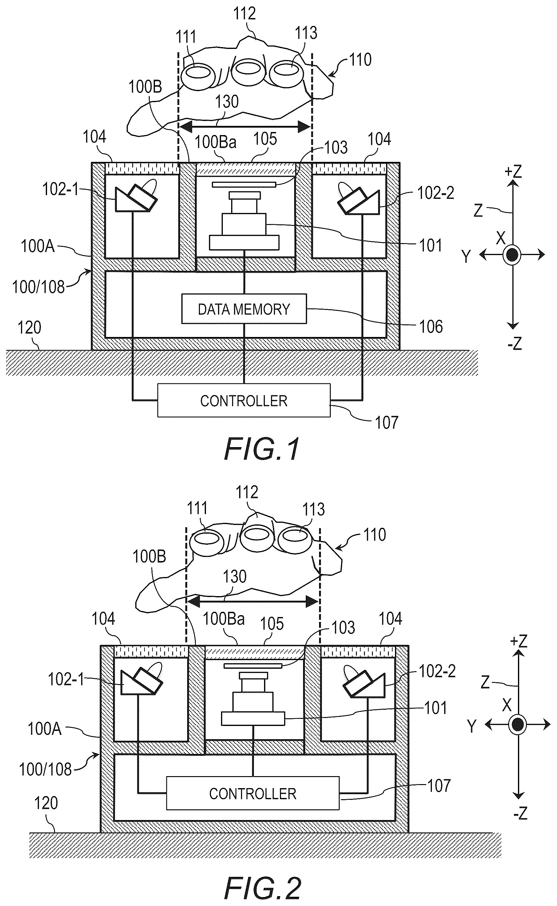 Patent US12307809 Figure 1 – Photographing apparatus and authentication apparatus