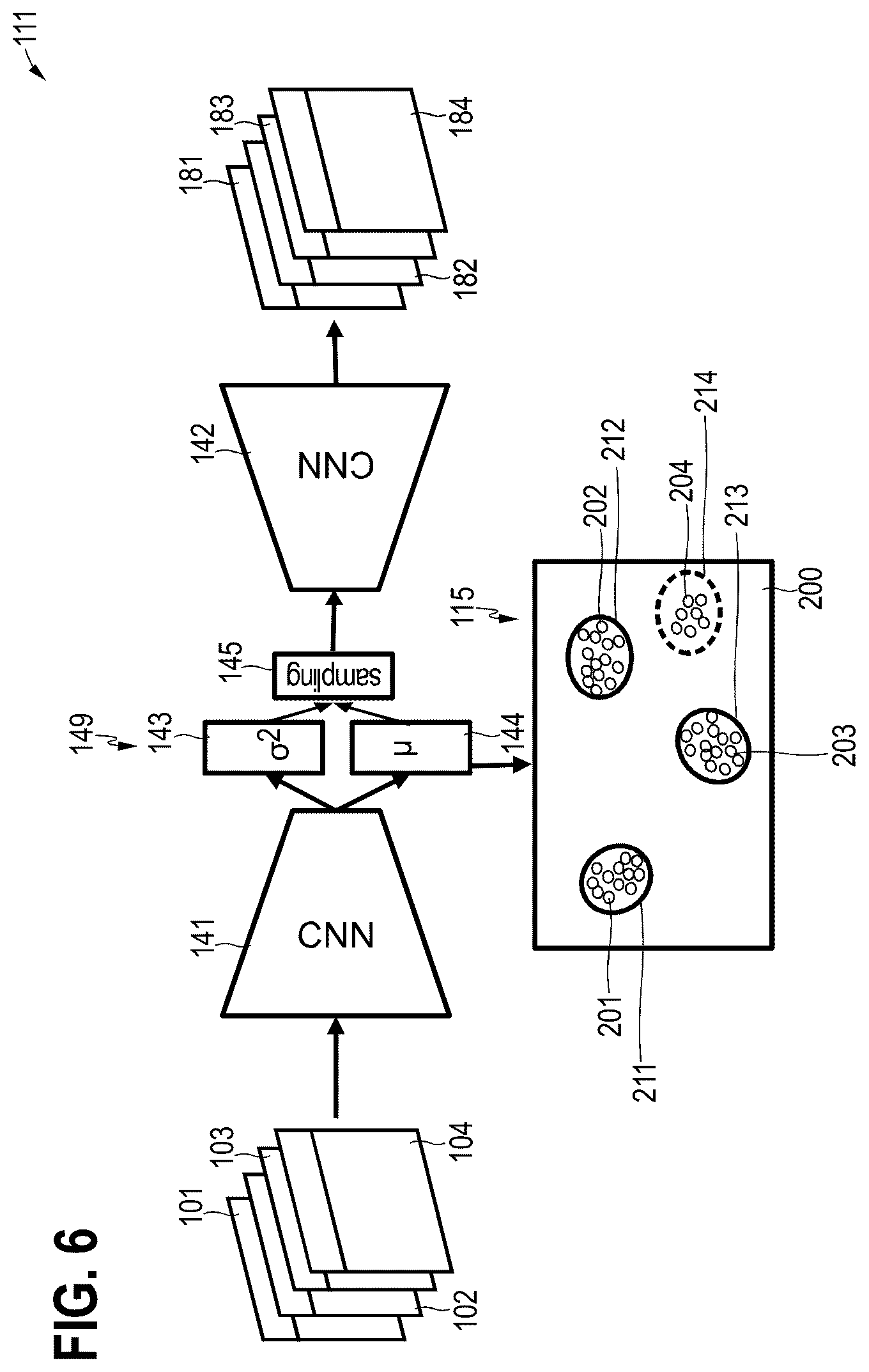 Patent US12307821 Figure 6 – Radar-based gesture classification using a variational auto-encoder neural network