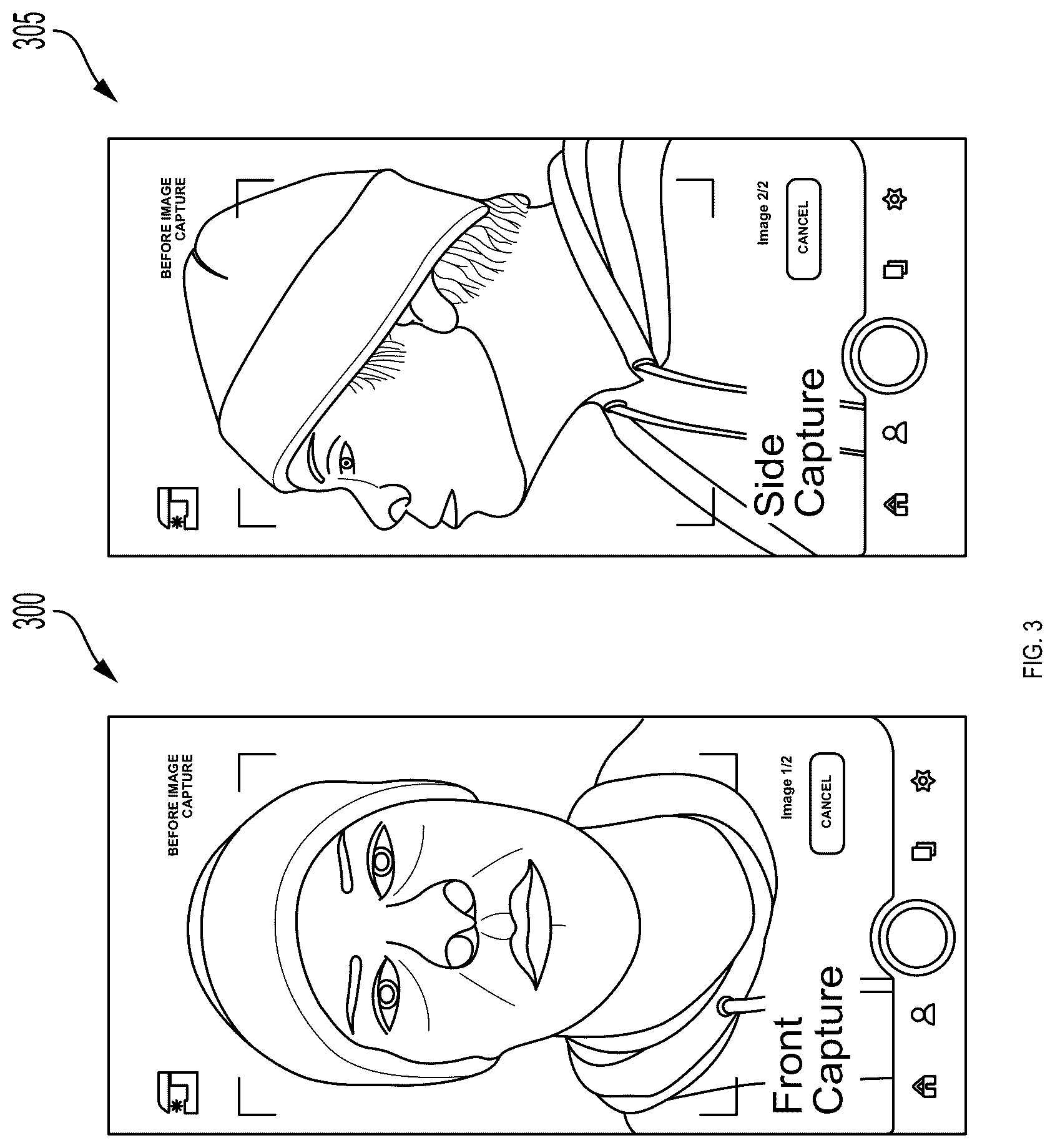 Patent US12307822 Figure 3 – Systems and methods for facial imaging processing to identify facial movements and generate user-specific analytics and recommendations therefrom