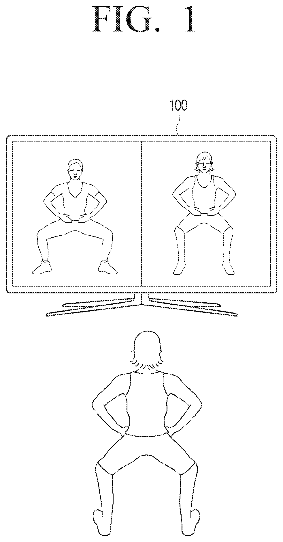 Patent US12307823 Figure 1 – Display apparatus and method for controlling thereof