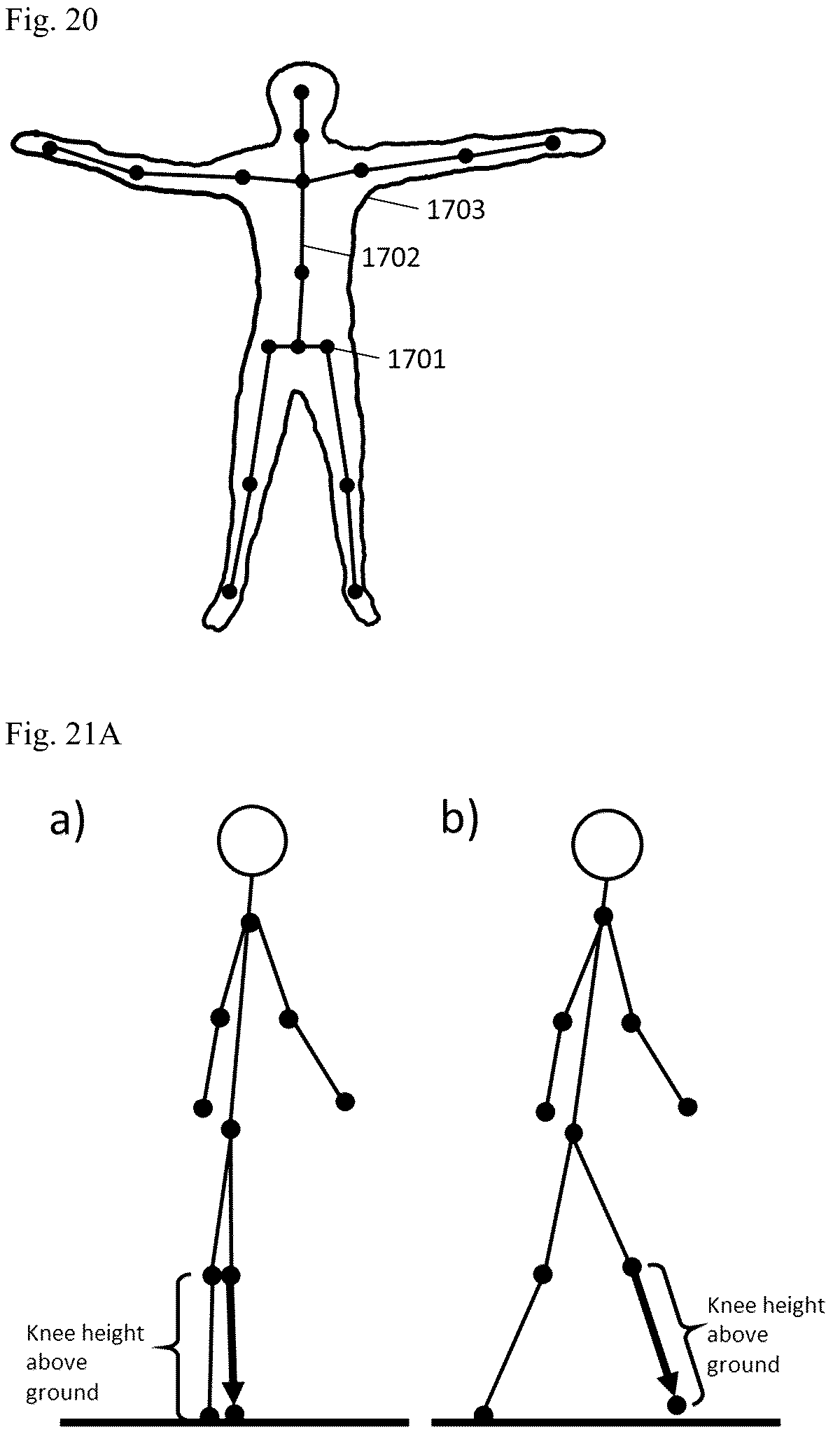 Patent US12307824 Figure 18 – System for capturing the movement pattern of a person