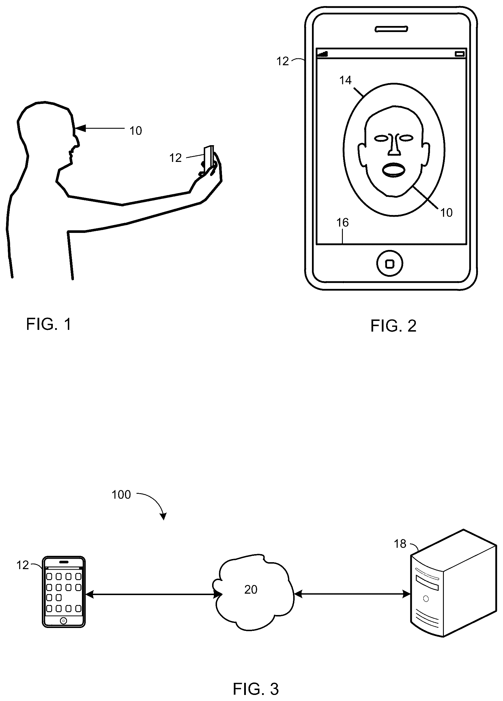 Patent US12307826 Figure 1 – Electronic device and method for enhancing detection of morphed biometric data