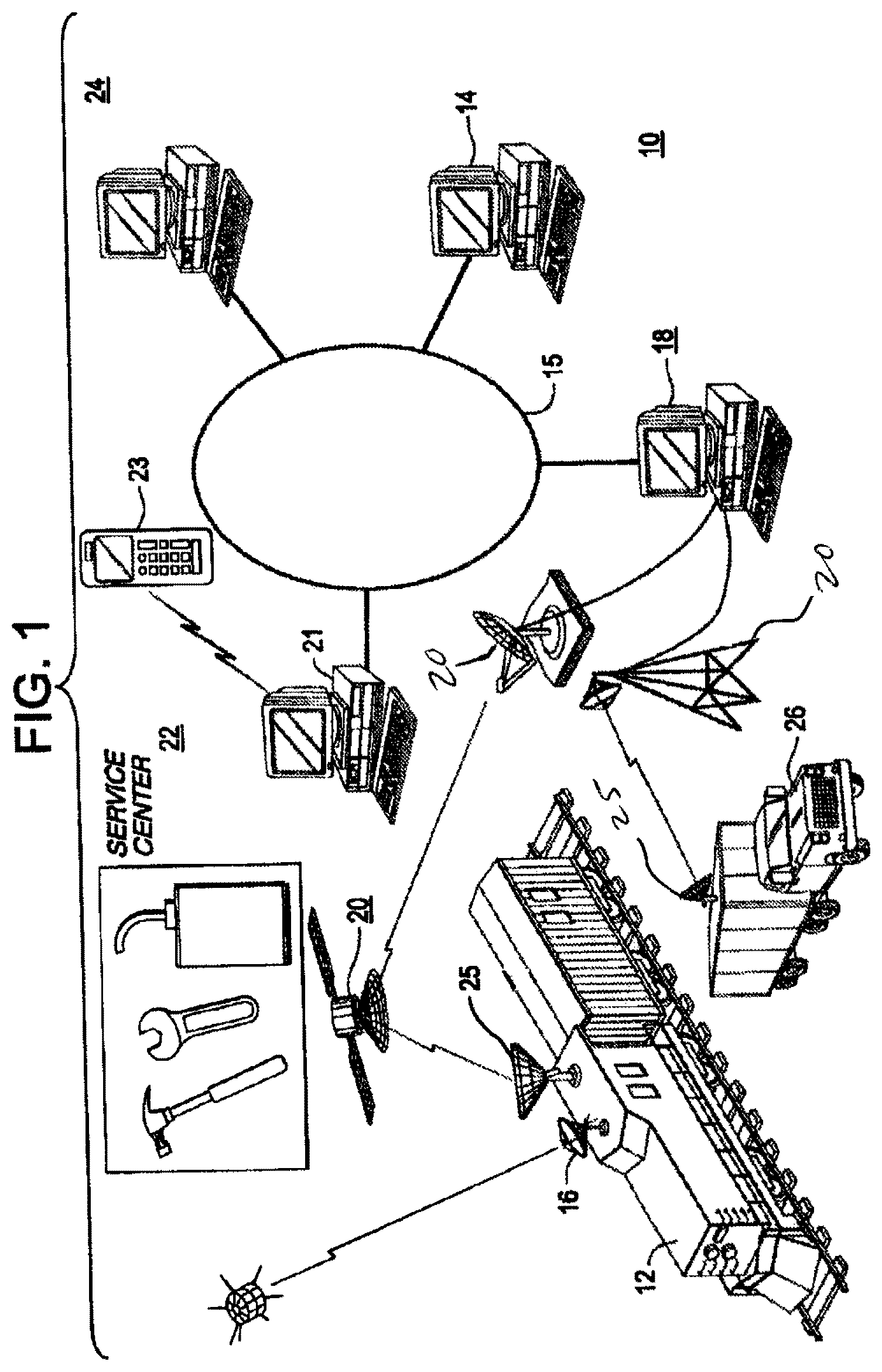Patent US12307828 — Systems and methods for evaluating repair of assets — Figure 1