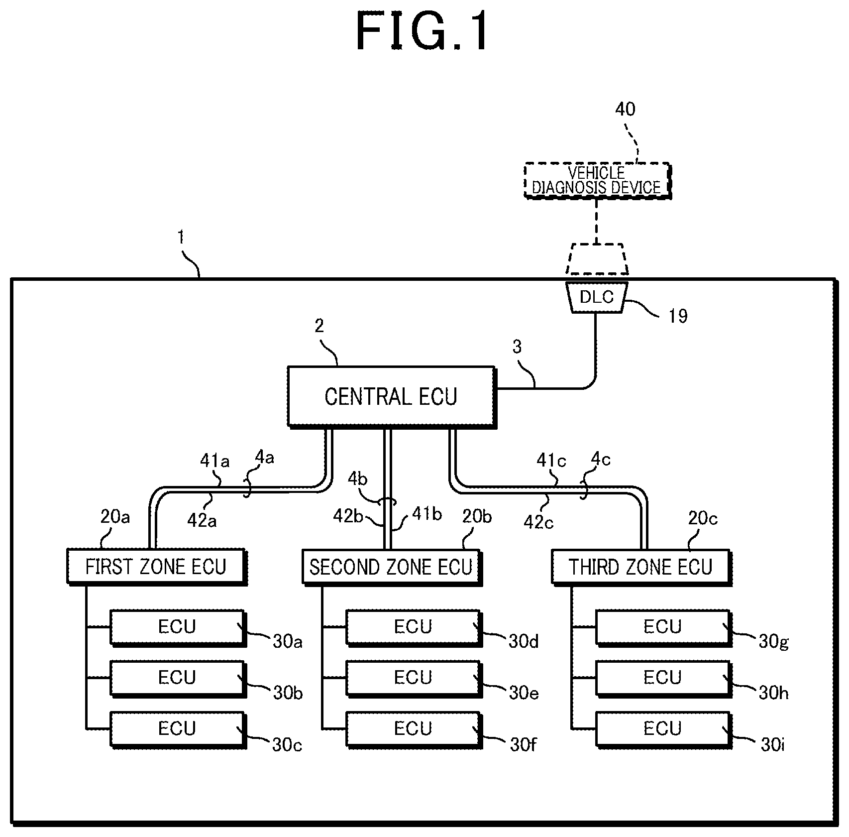 Patent US12307830 Figure 1 – Vehicle communication system
