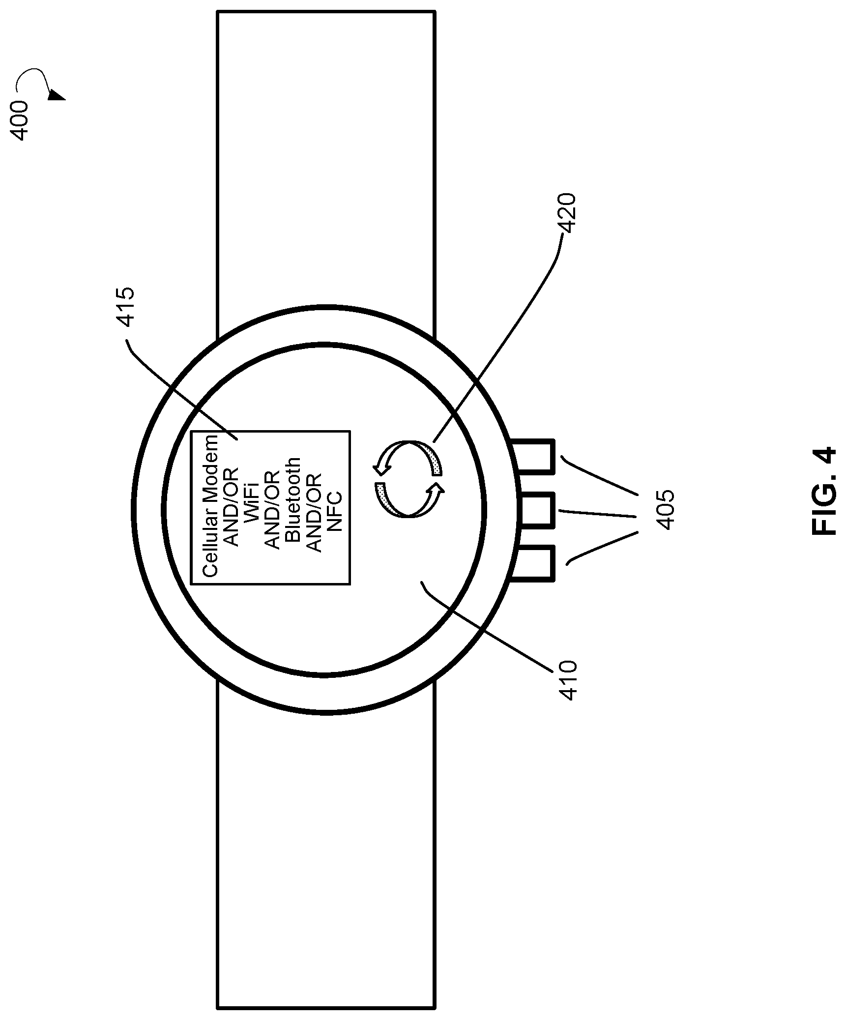 Patent US12307832 Figure 4 – Evaluation and transmission of combined external data from one or more assets to a central data portal for storage and visualization