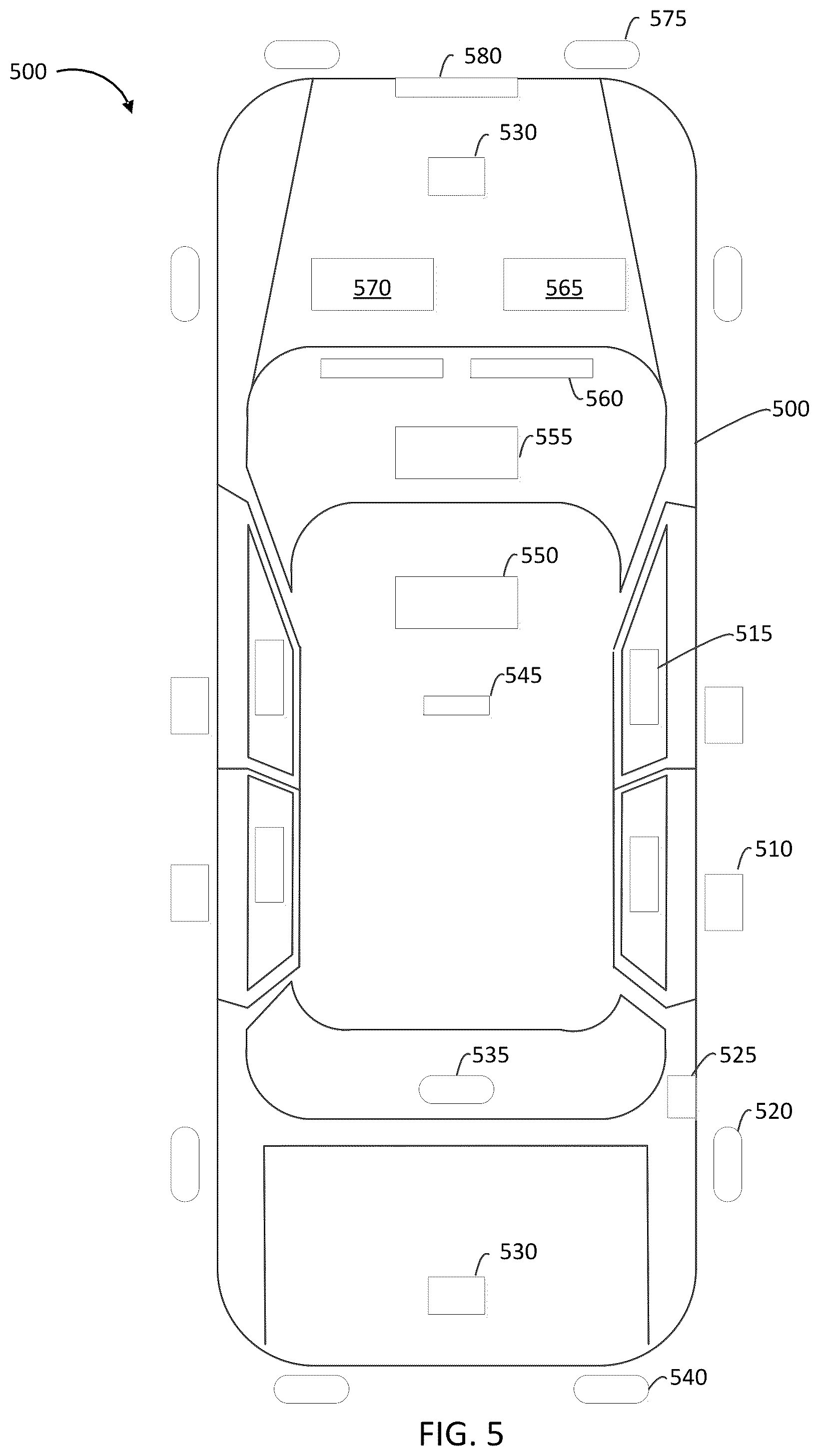 Patent US12307835 Figure 5 – Vehicle diagnostics