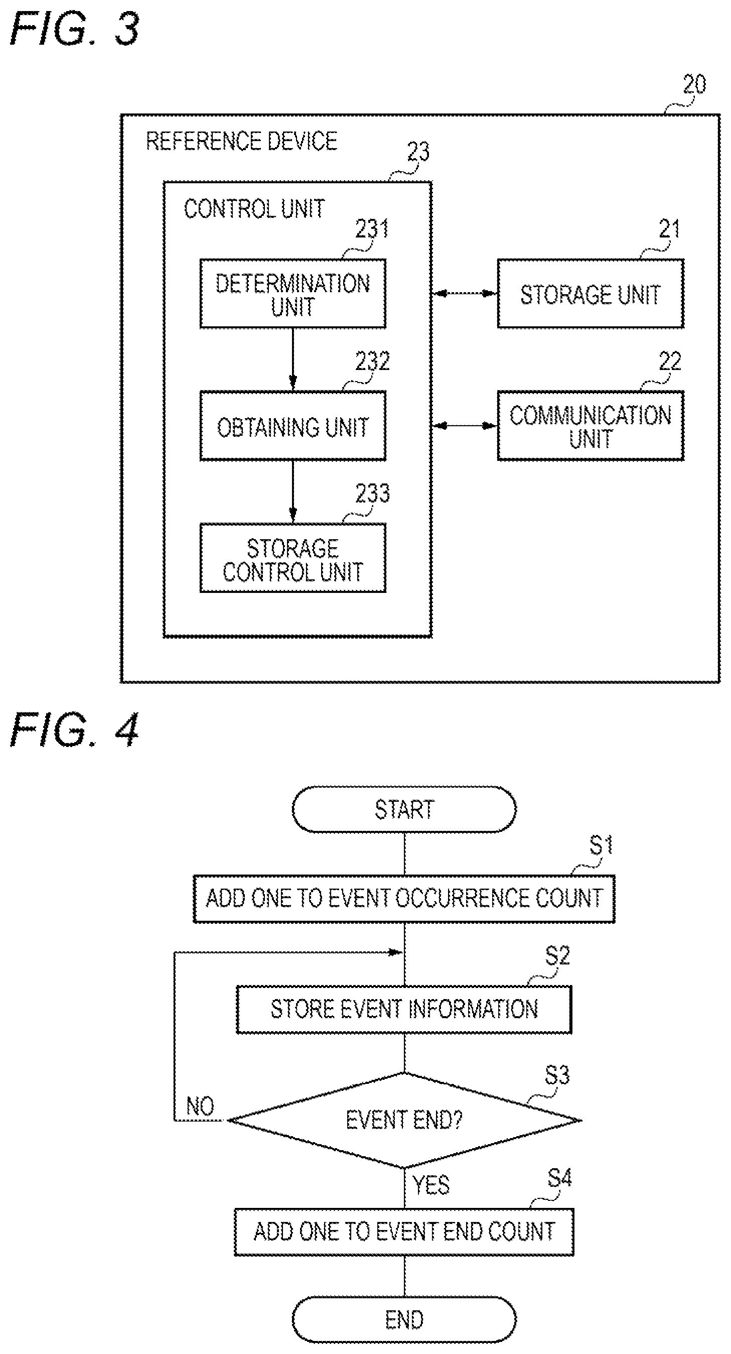 Patent US12307837 Figure 3 – Event information recording device and event information reference system