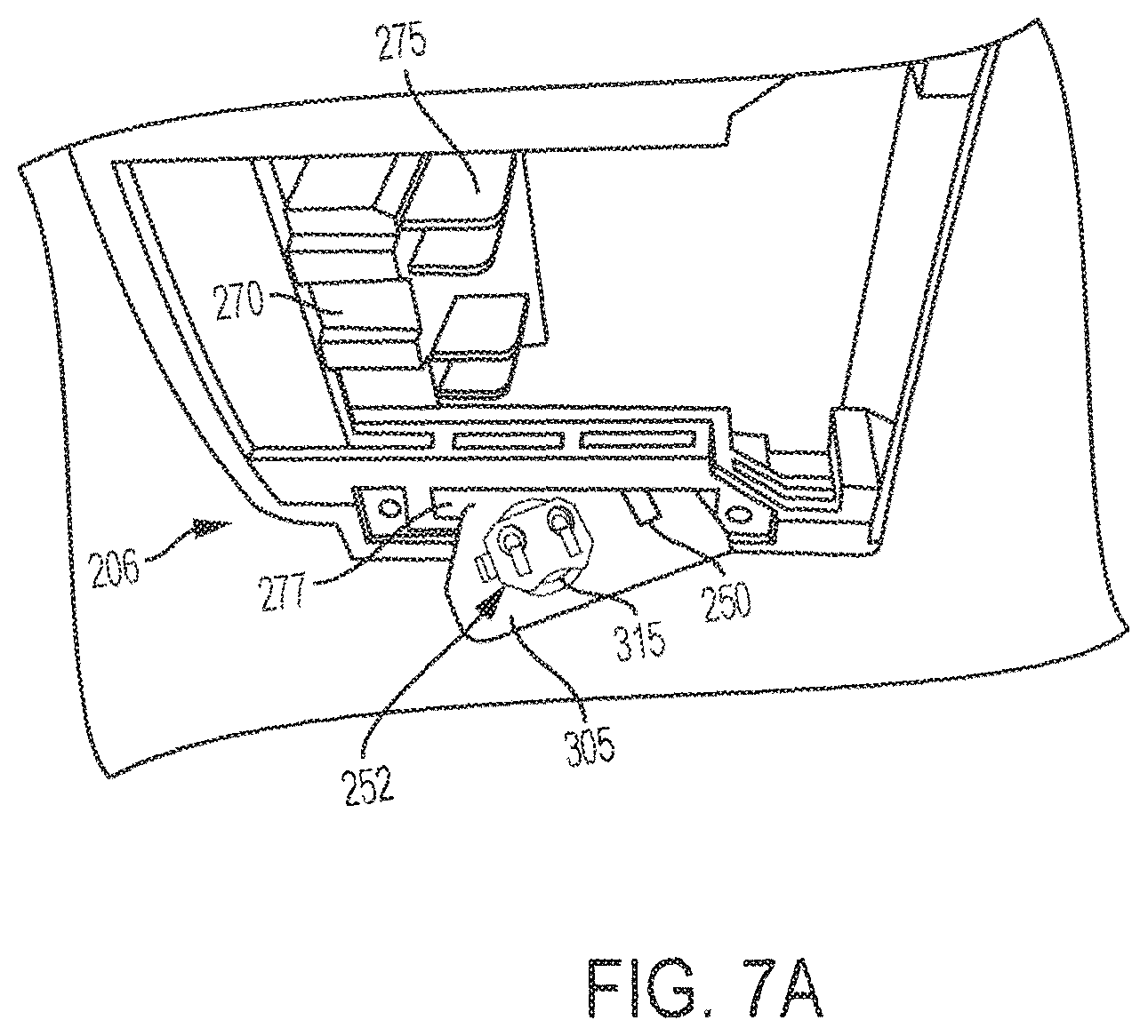 Patent US12307839 Figure 7 – Power tool with compartment for receiving another device