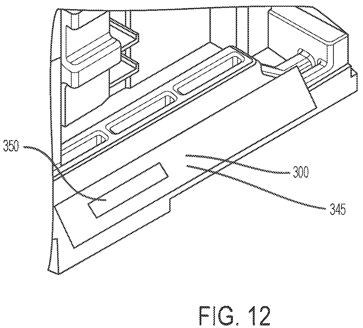 Patent US12307839 Figure 13 – Power tool with compartment for receiving another device