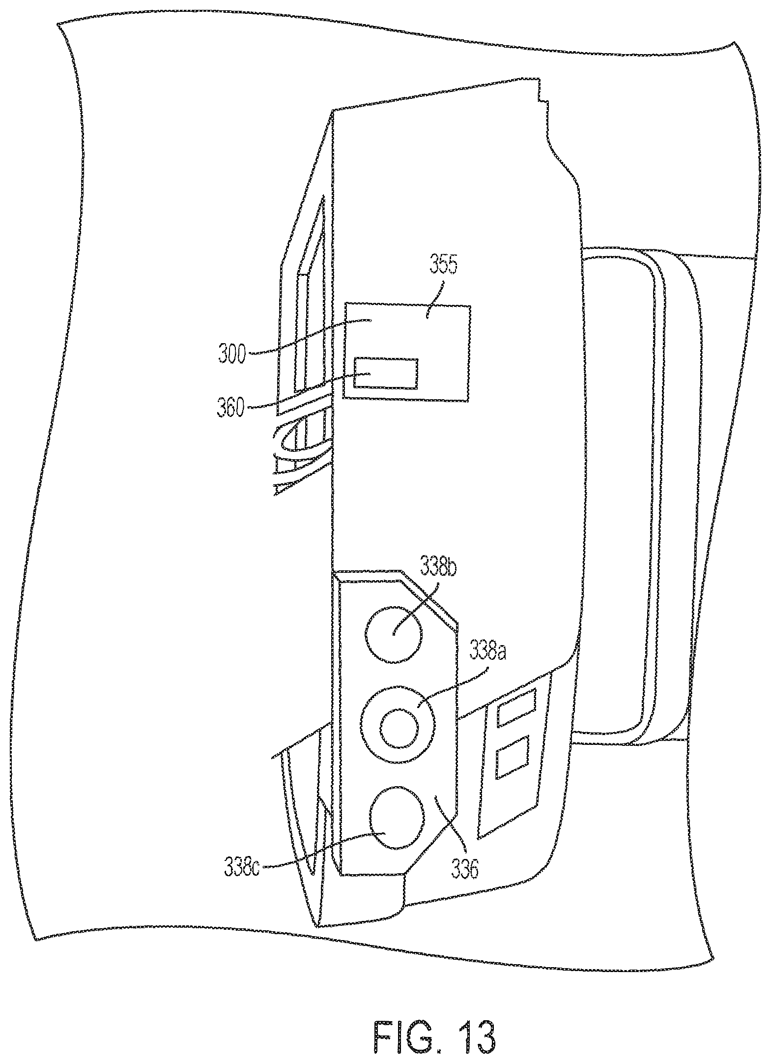 Patent US12307839 Figure 14 – Power tool with compartment for receiving another device