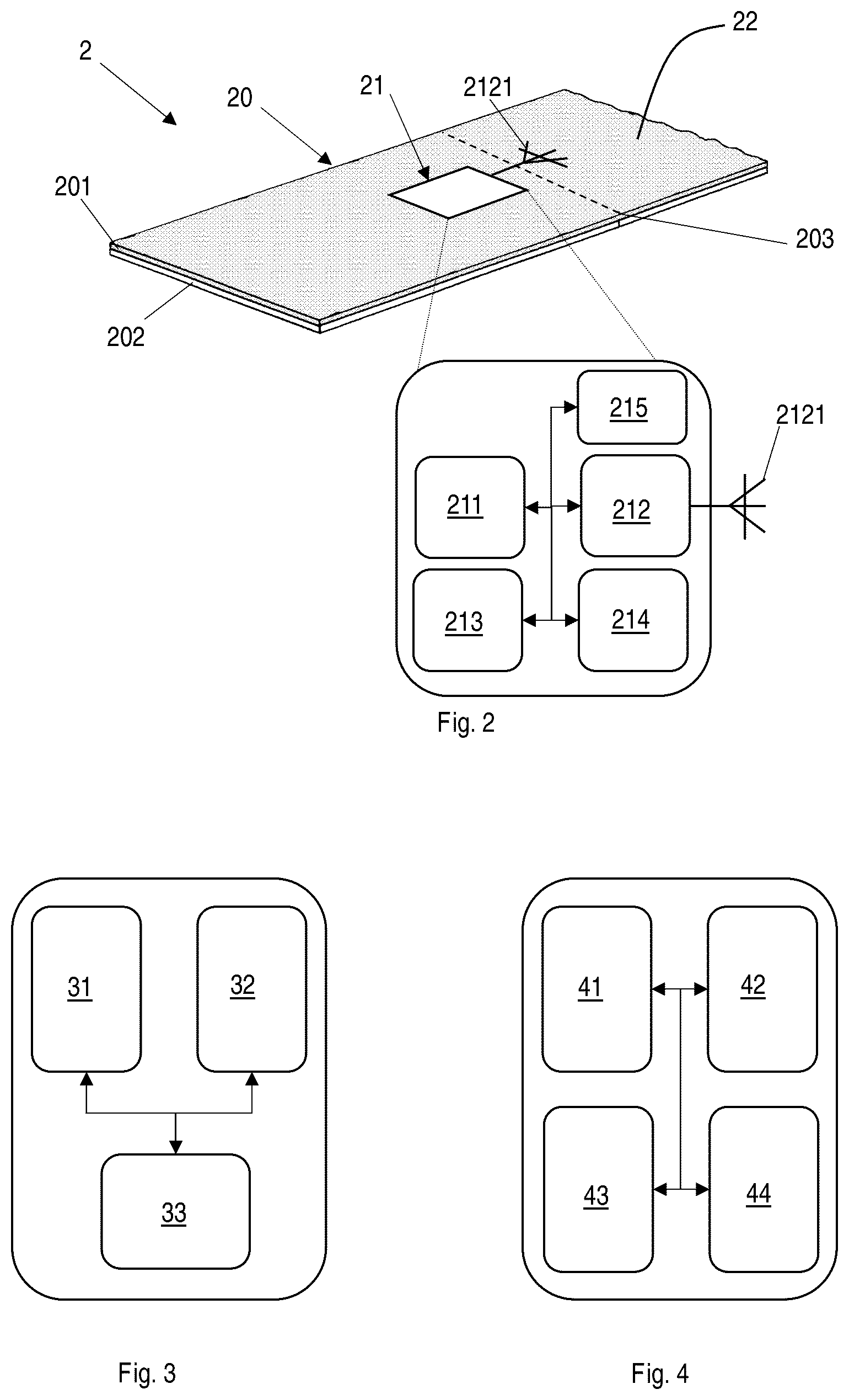 Patent US12307846 Figure 2 – System and method for monitoring the conditions and movements of a user within an area of interest