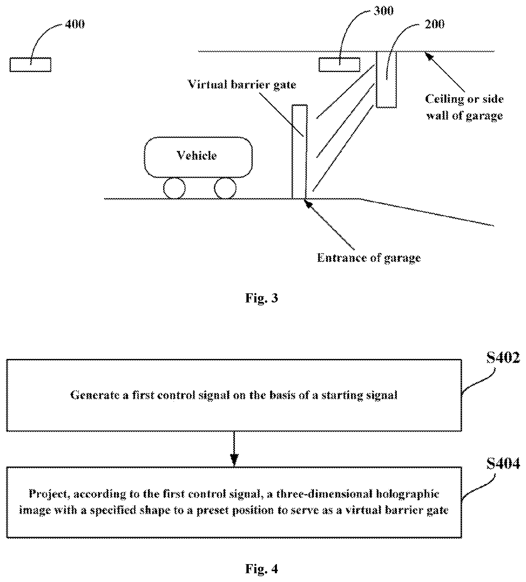 Patent US12307848 Figure 2 – Virtual barrier gate system and virtual barrier gate control method